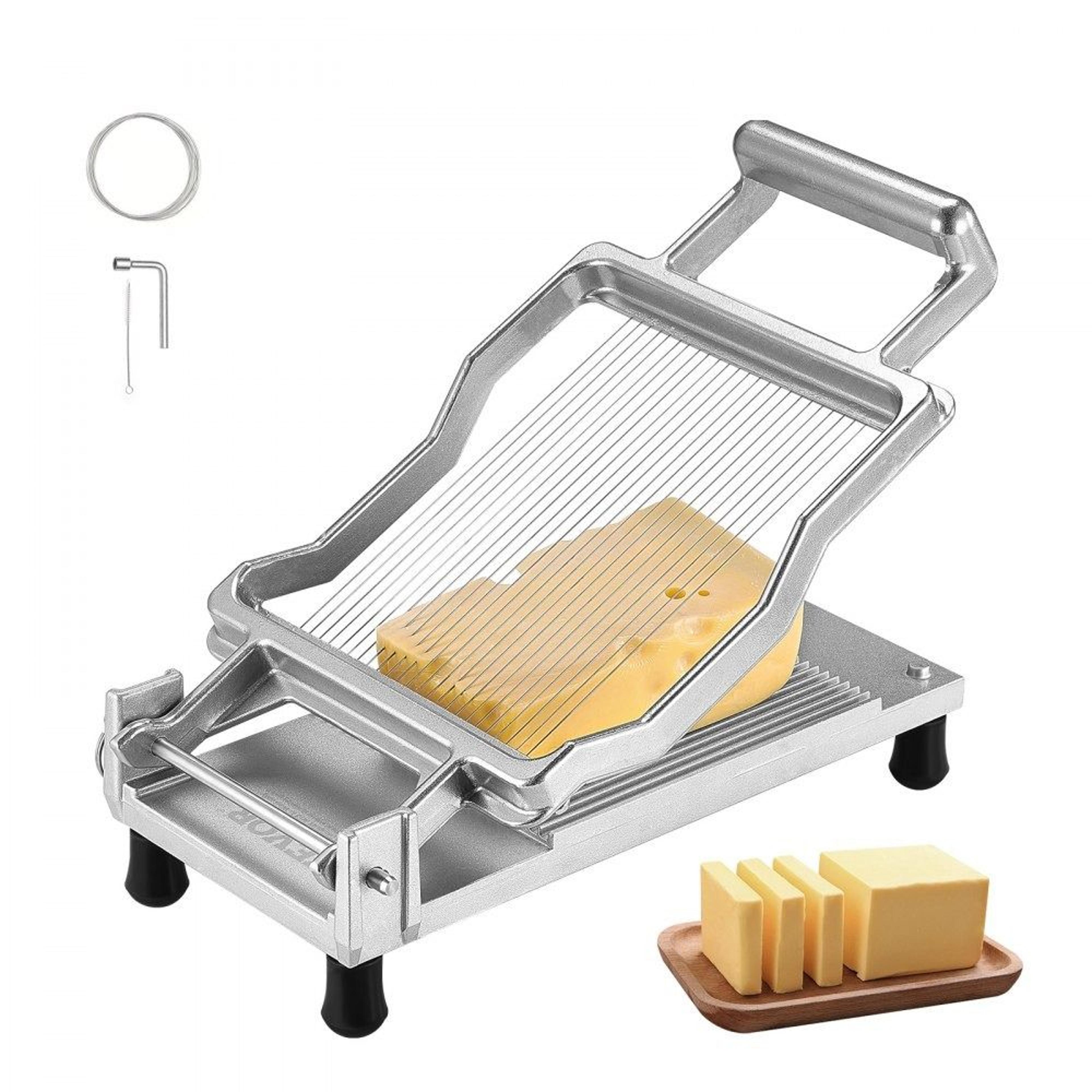 ultra thin wire cheese cutter with stainless steel blade for precise slicing
