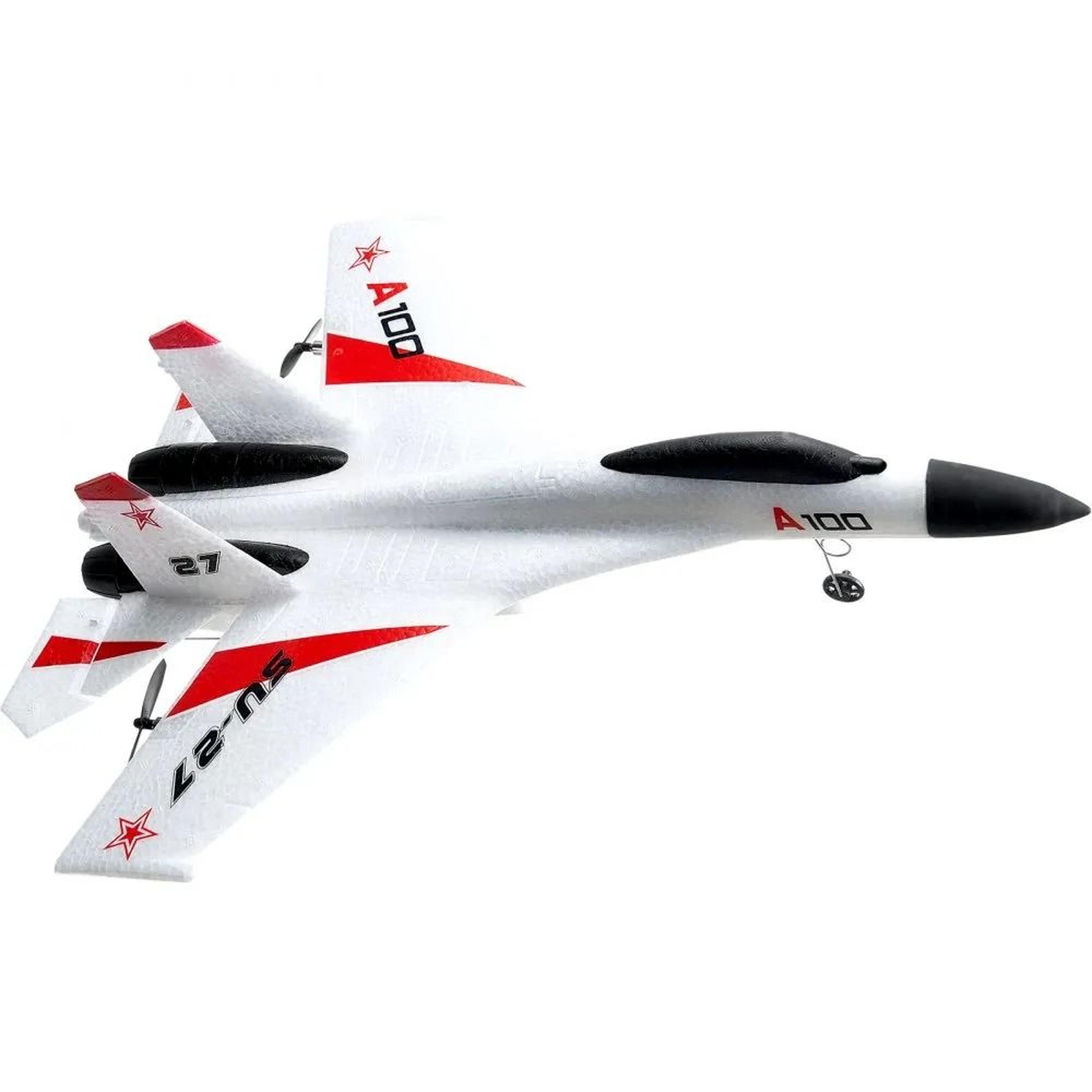 rc airplane with gyro stabilizer and 3d aerobatic control