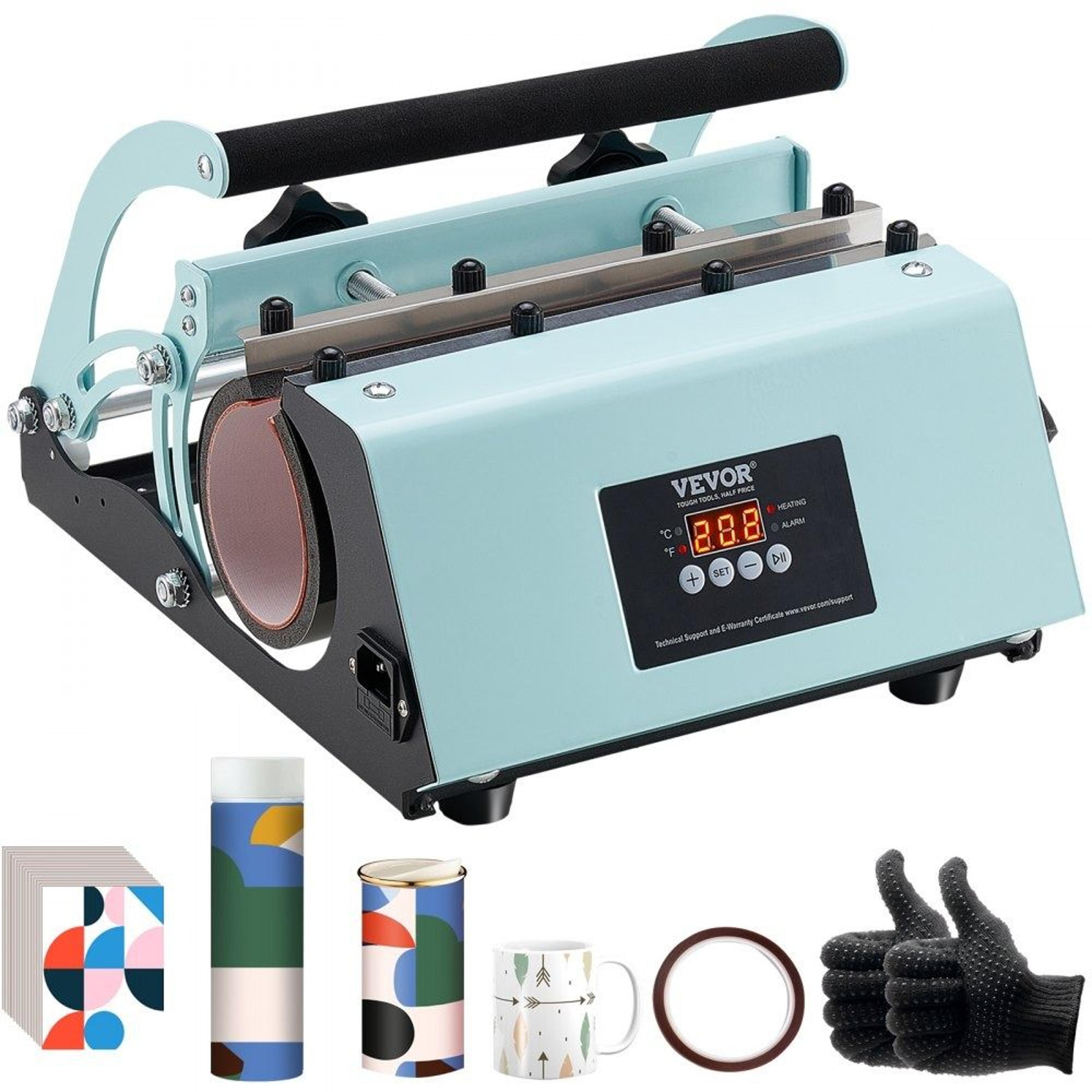 11-30oz tumbler heat press machine for sublimation cups and mugs