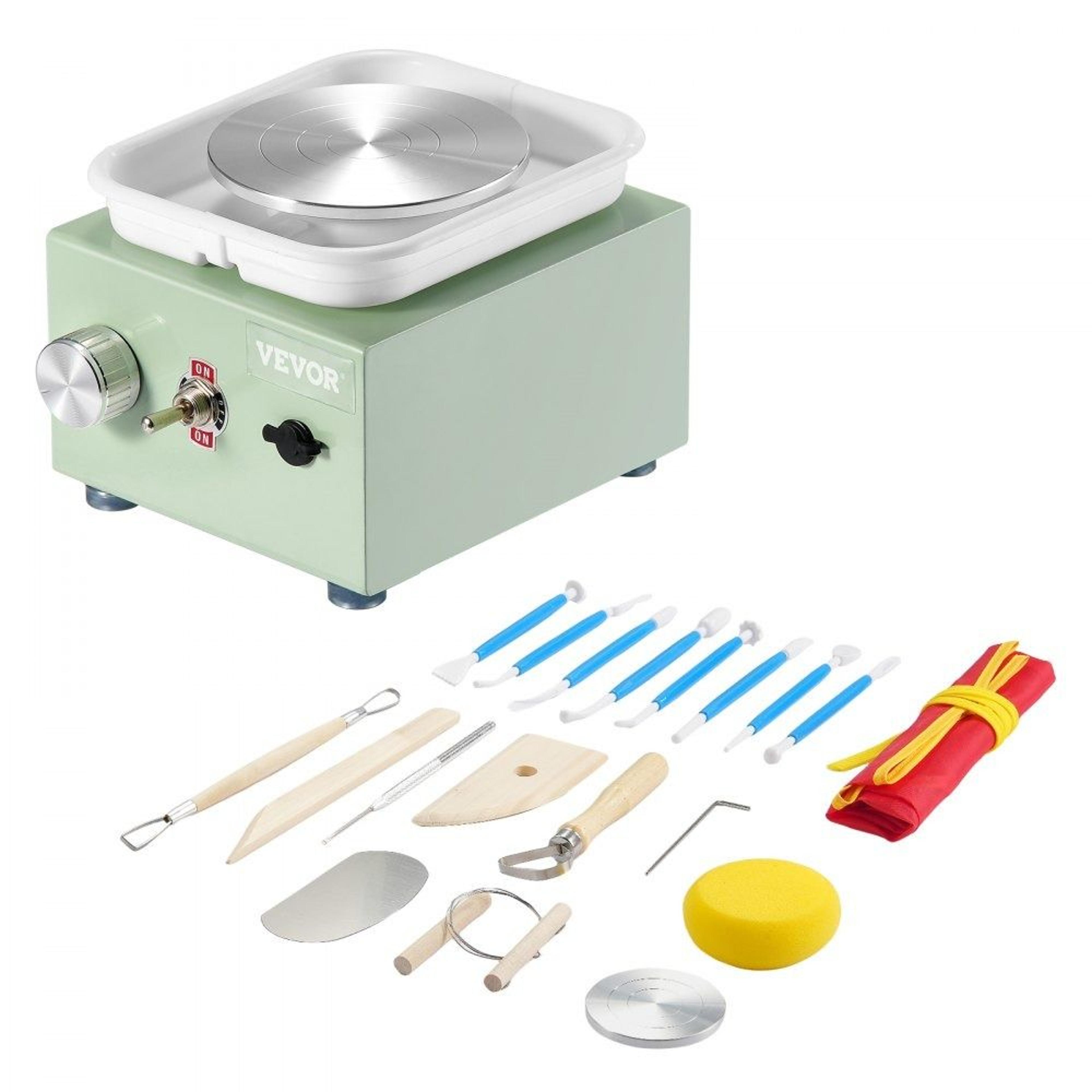 mini pottery wheel adjustable speed electric ceramic wheel for beginners