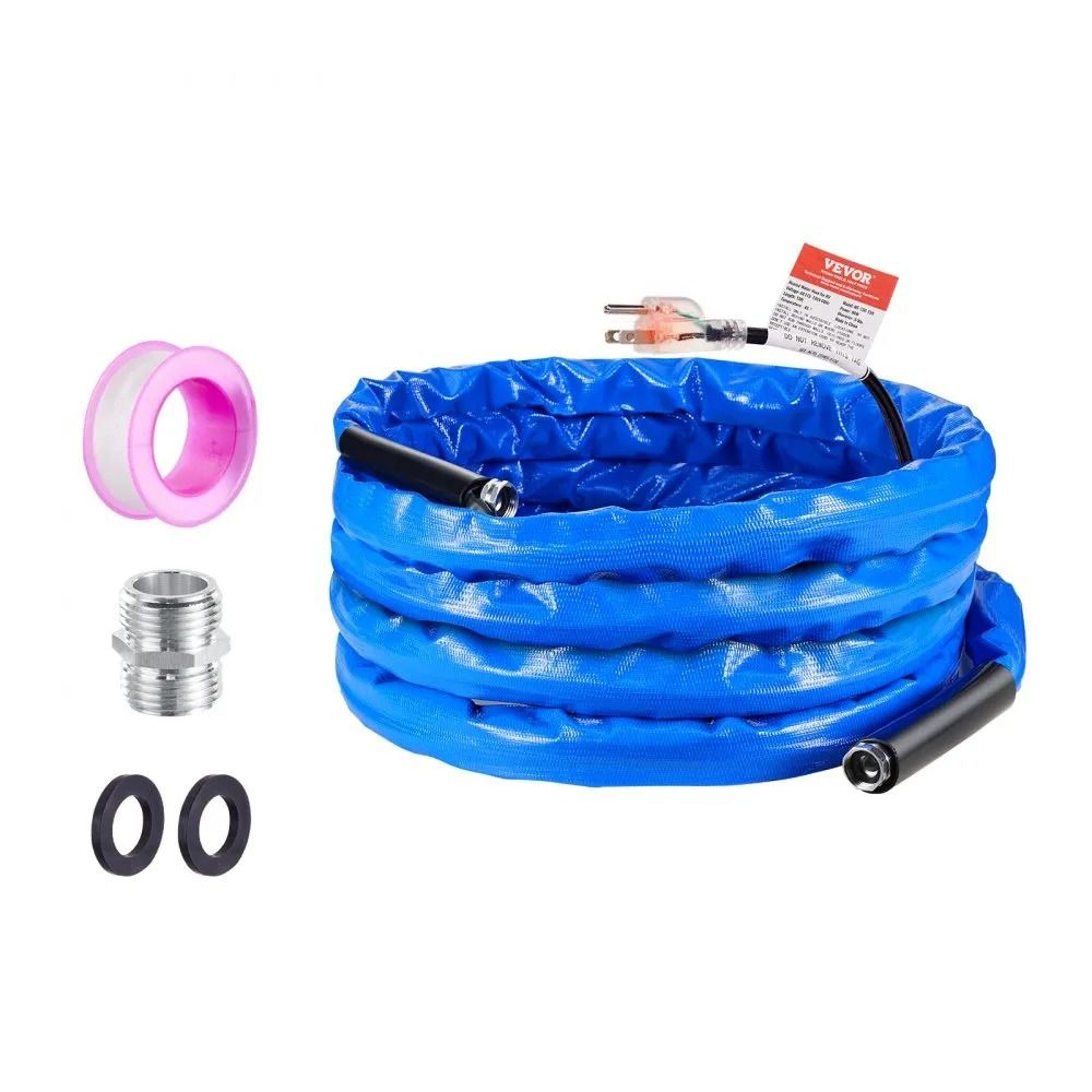 30ft heated water hose for rv freeze protection drinking water hose