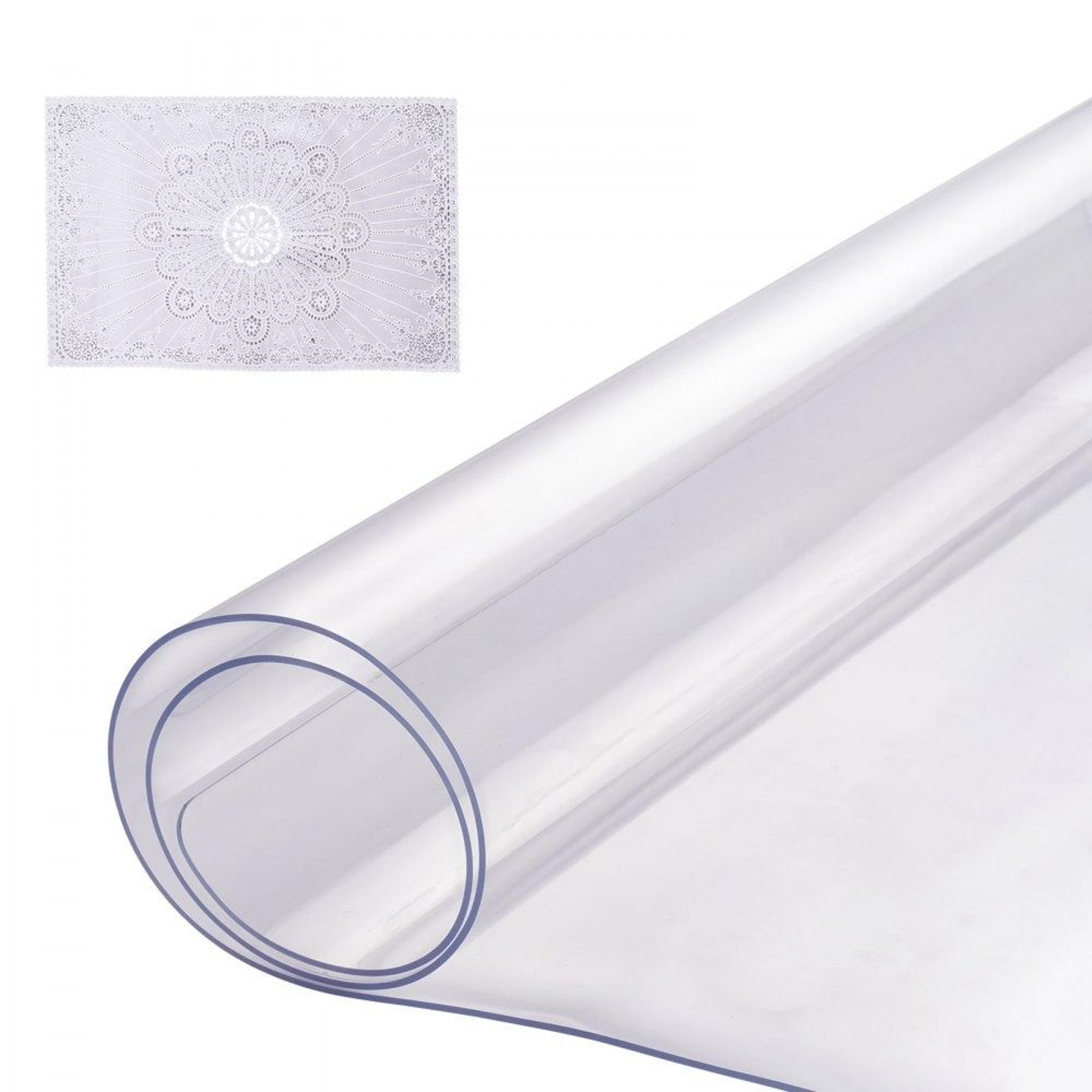 clear table protector 14 x 24 inch waterproof pvc desk mat 1.5 mm thick