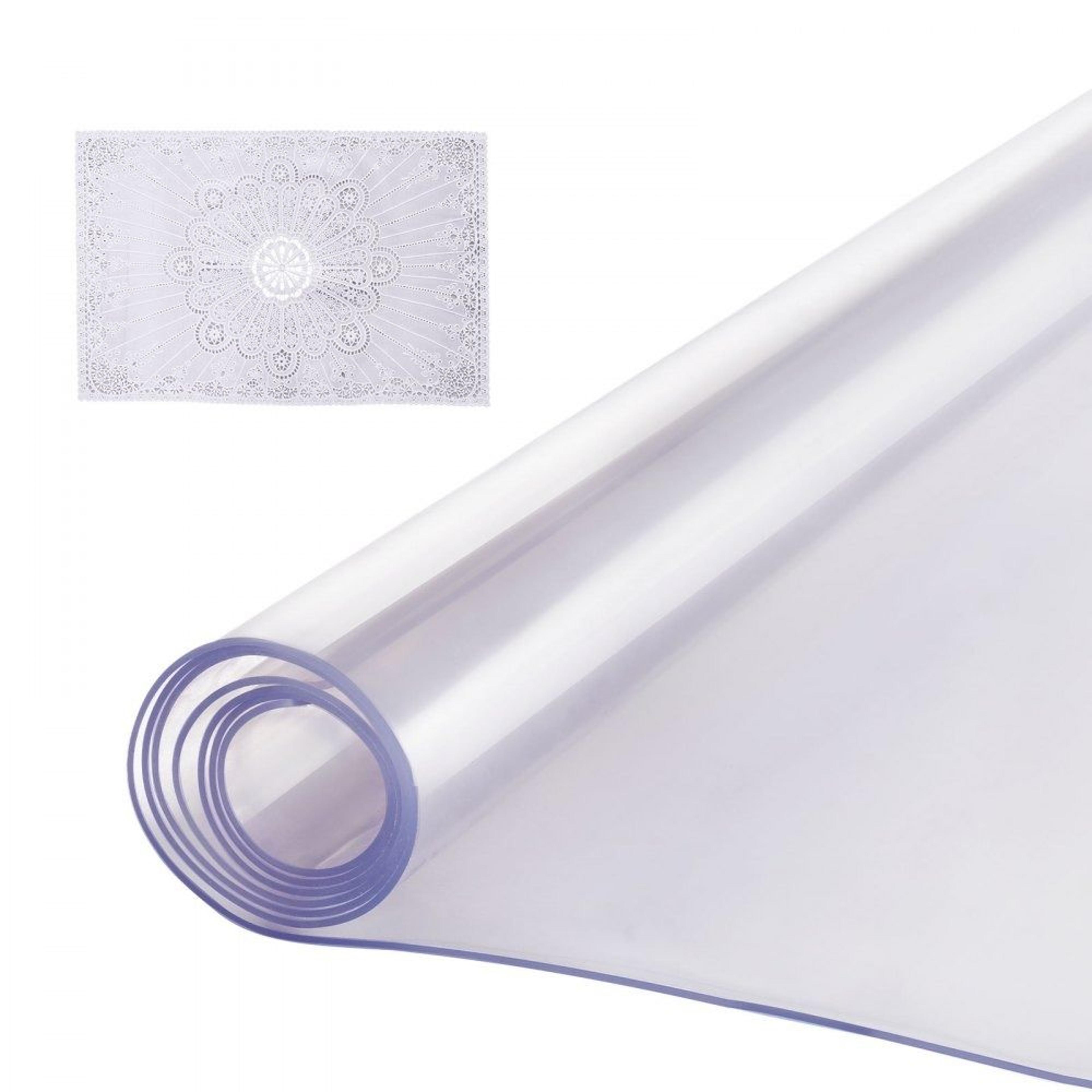 clear pvc table protector 40 x 60 inch waterproof desk mat