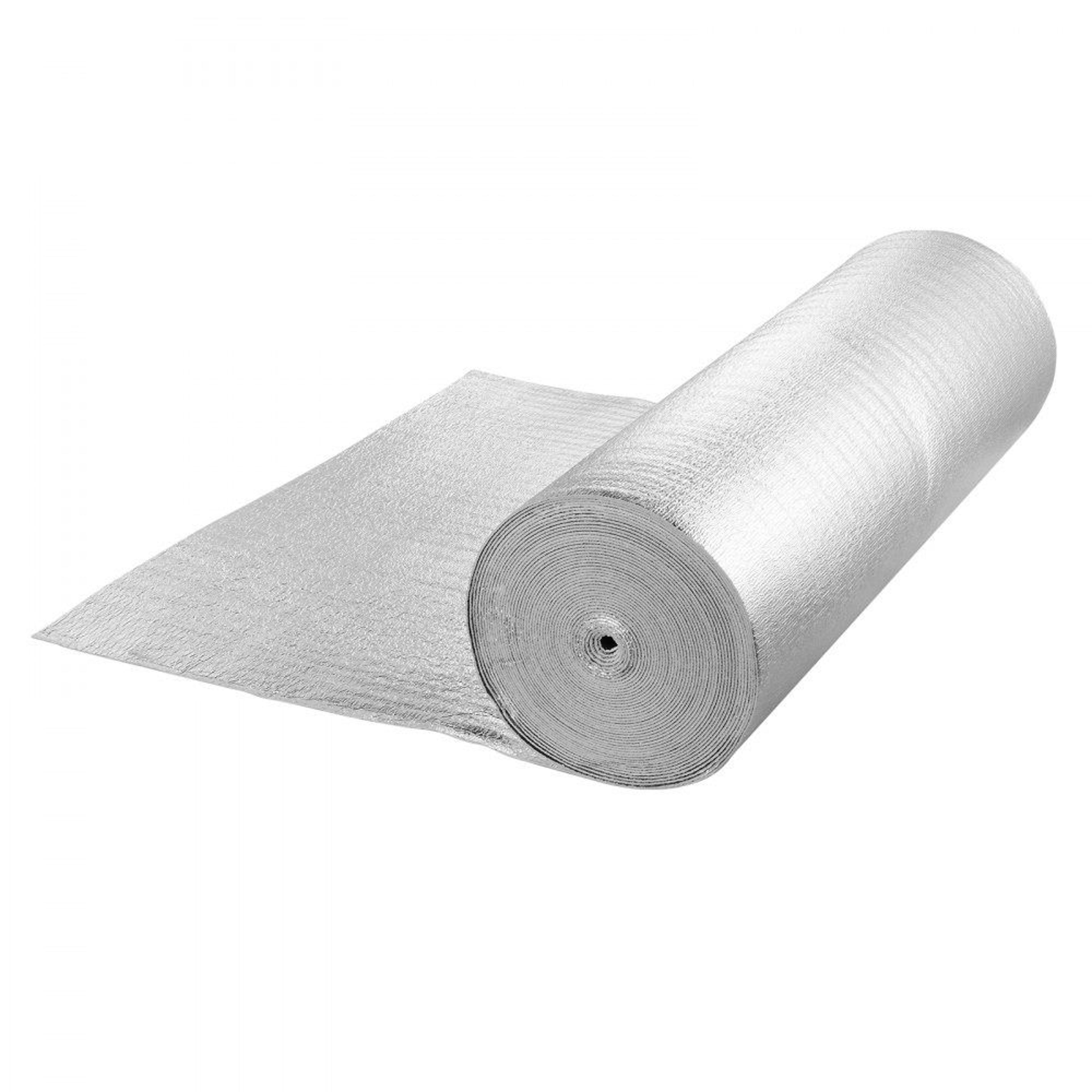 Double Reflective Insulation Roll 48 In X 100 Ft Radiant Barrier Heat Shield 6