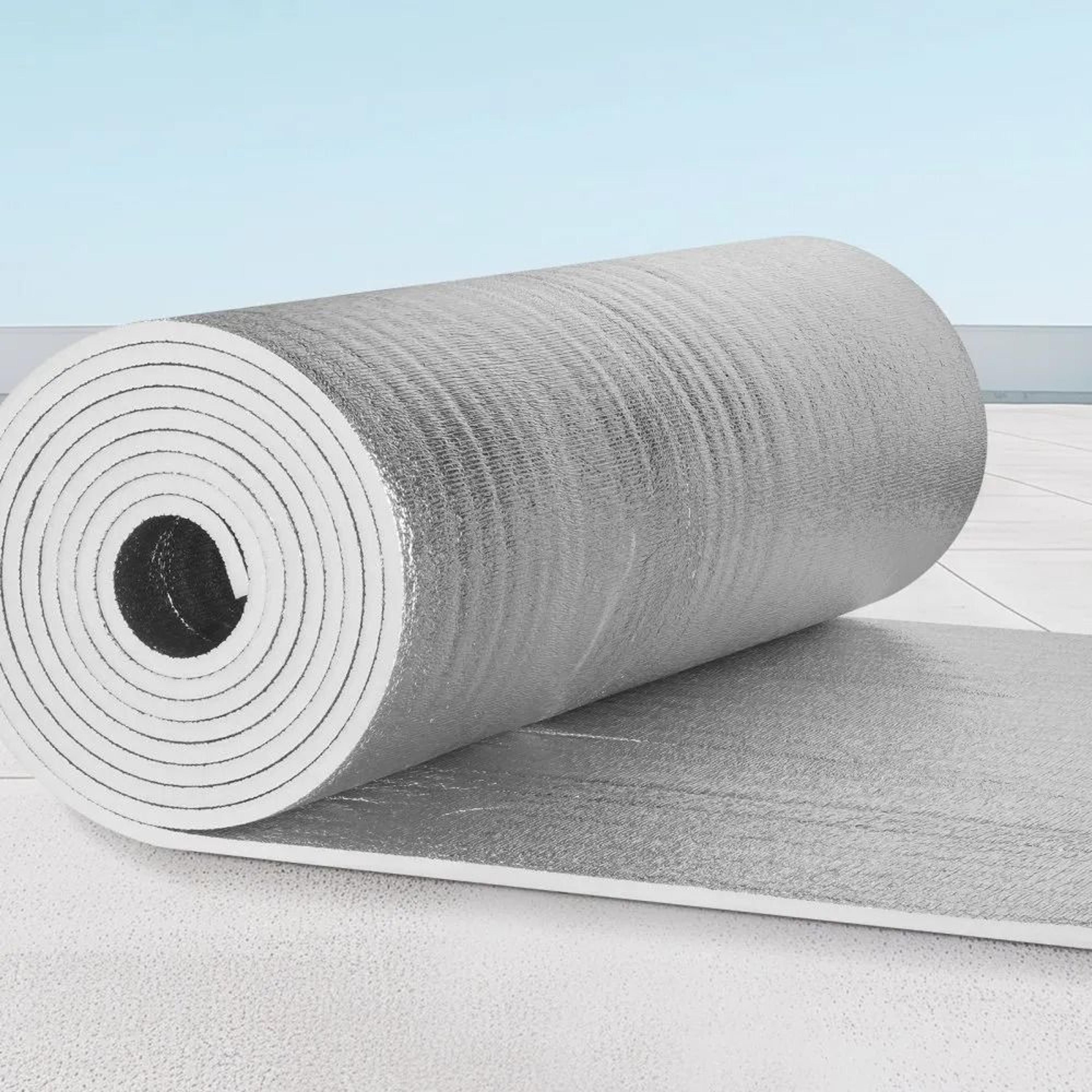 Double Reflective Insulation Roll Radiant Barrier 48 In X 25 Ft 6