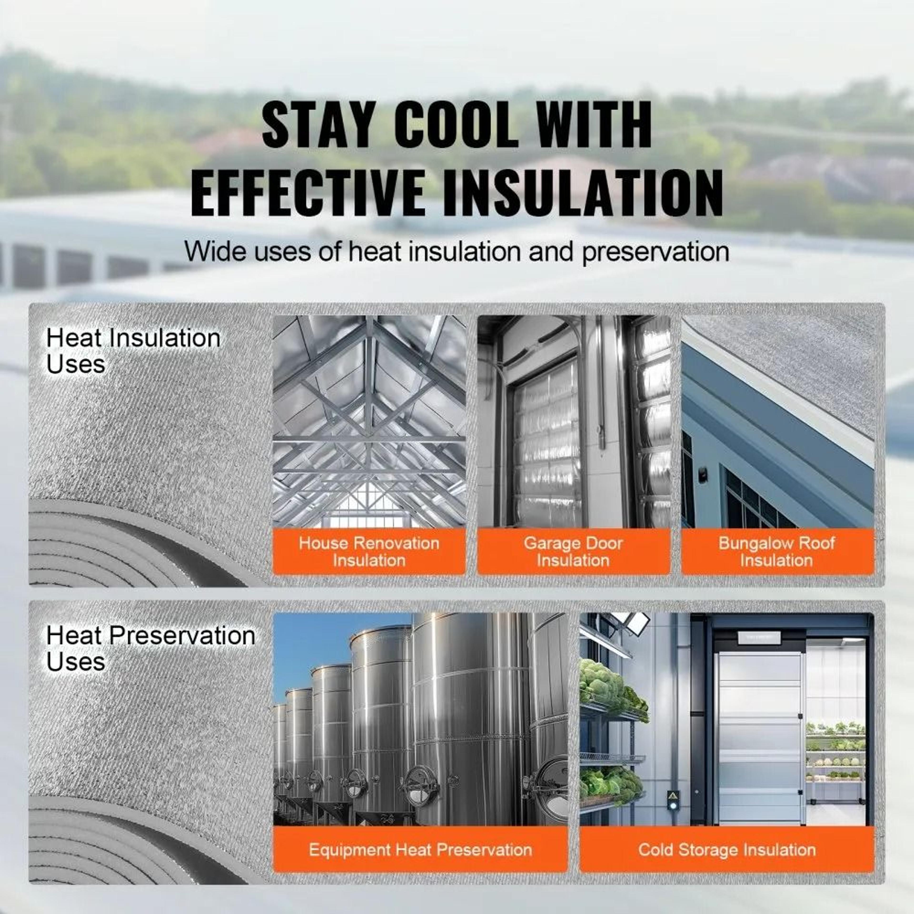 Double Reflective Insulation Roll Radiant Barrier 48 In X 25 Ft 4