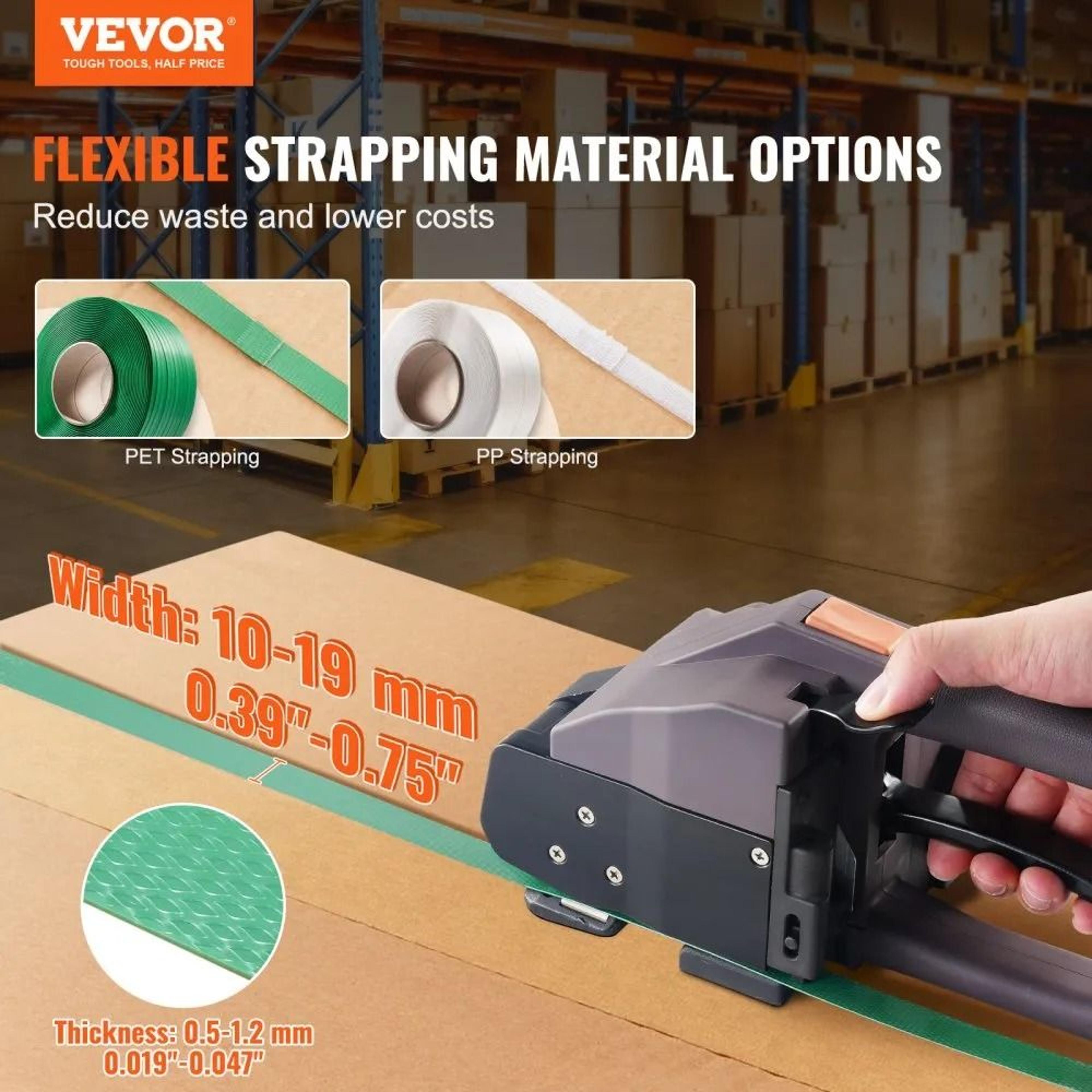 Portable Electric Strapping Machine For PP PET Packaging With Digital Display 1