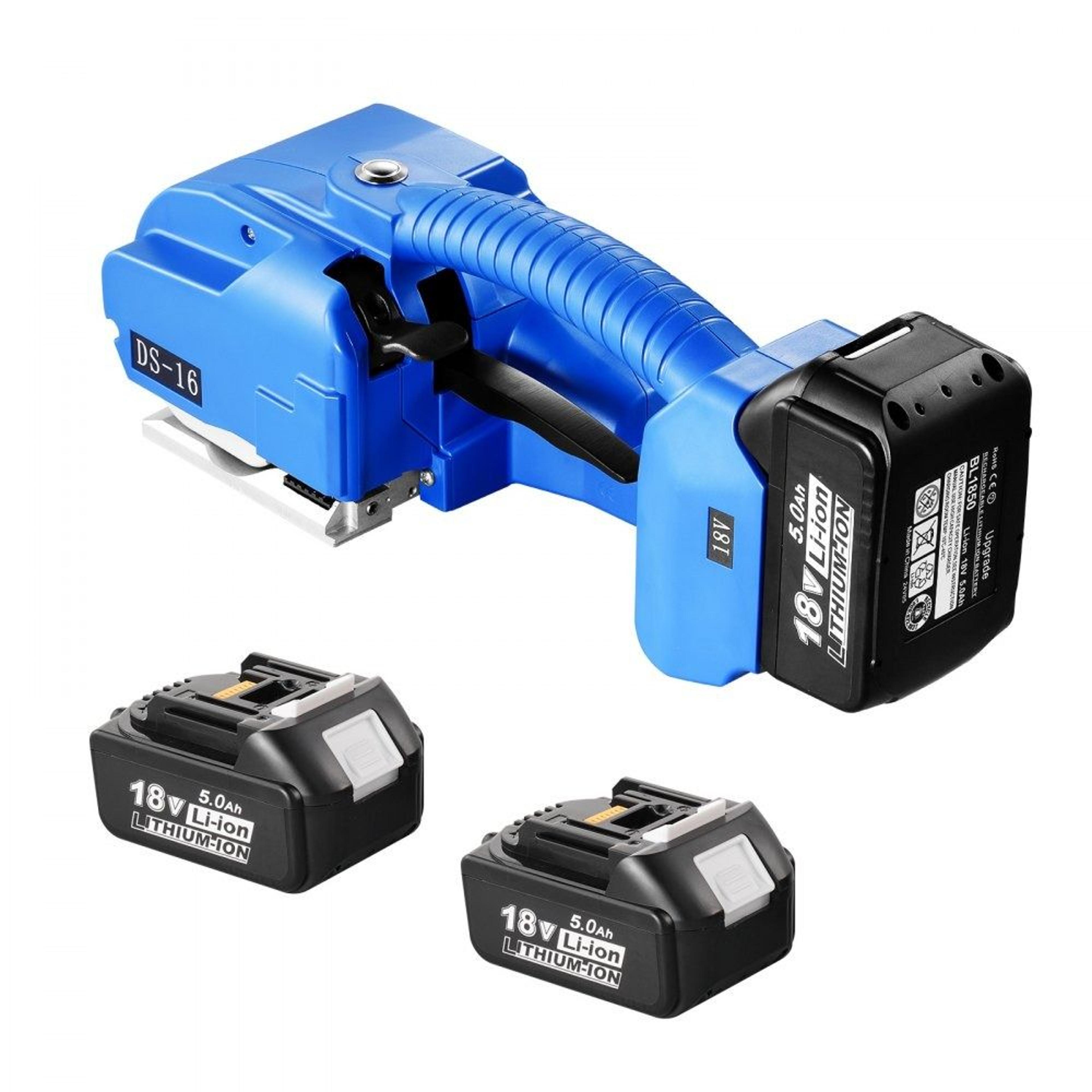 portable electric strapping machine with automatic pp pet banding and digital control