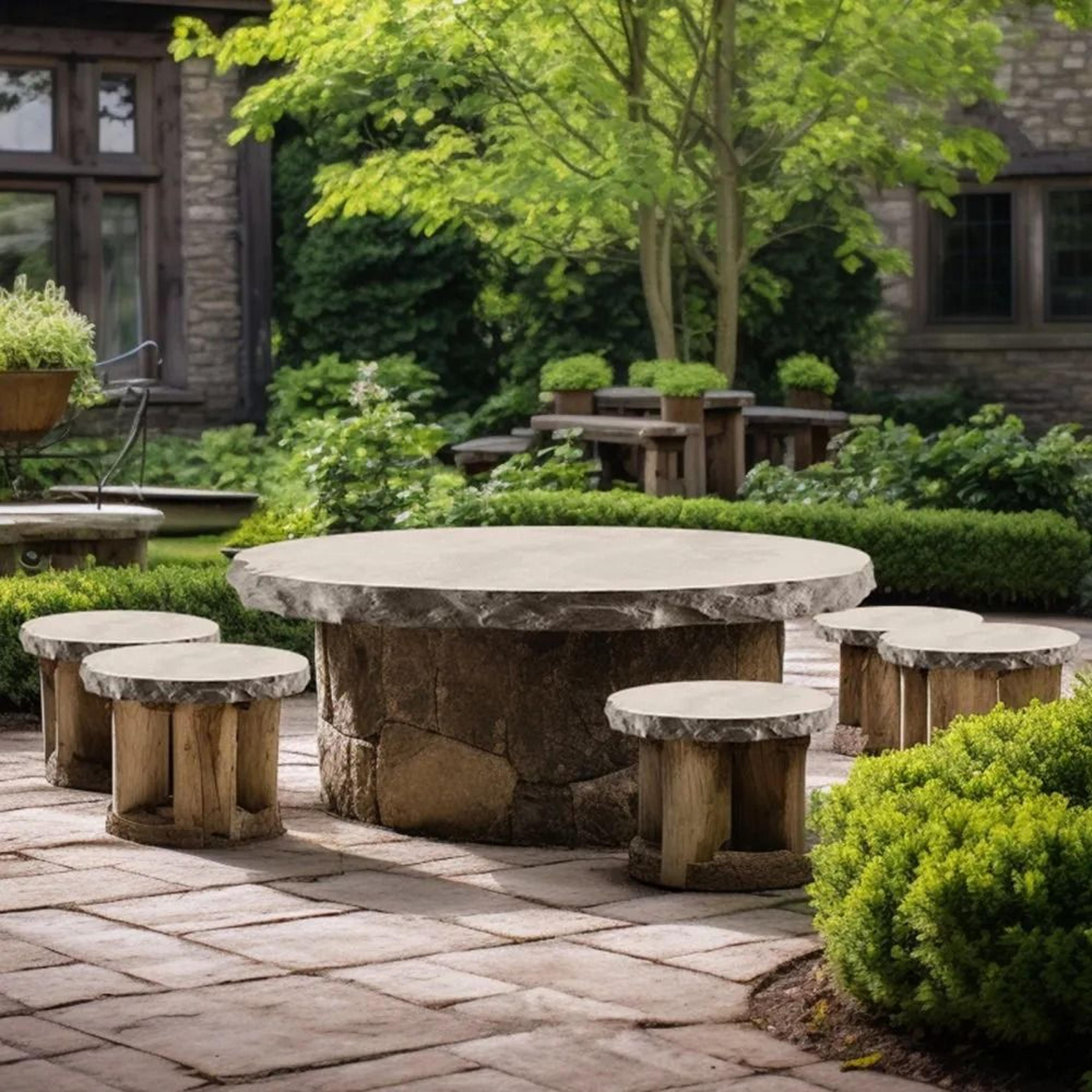 Polyurethane Concrete Stamp Mat For Realistic Stone Texture Patios Floors And Walkways 5