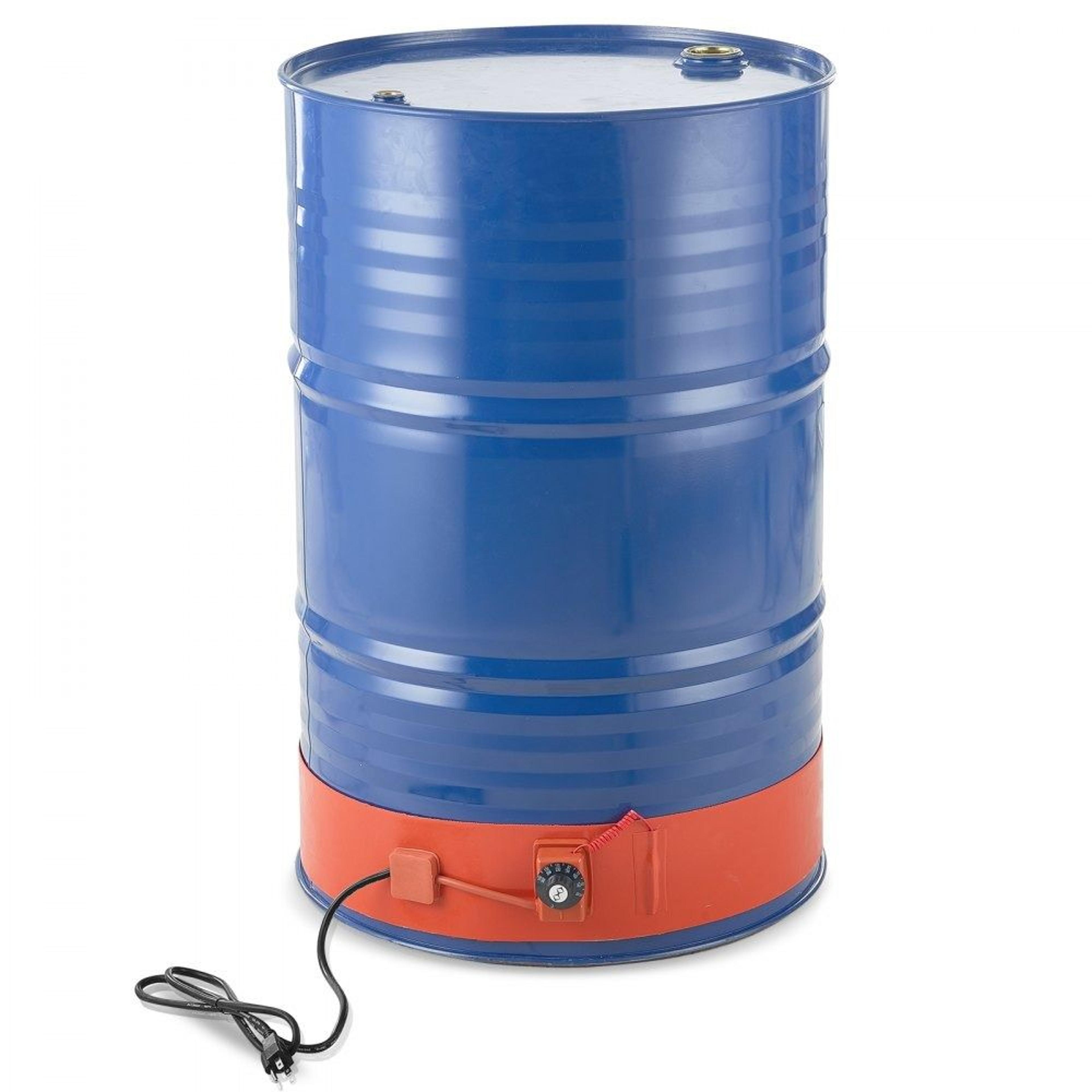 metal drum heater 1200w silicone heating band for 55 gallon barrel with adjustable thermostat