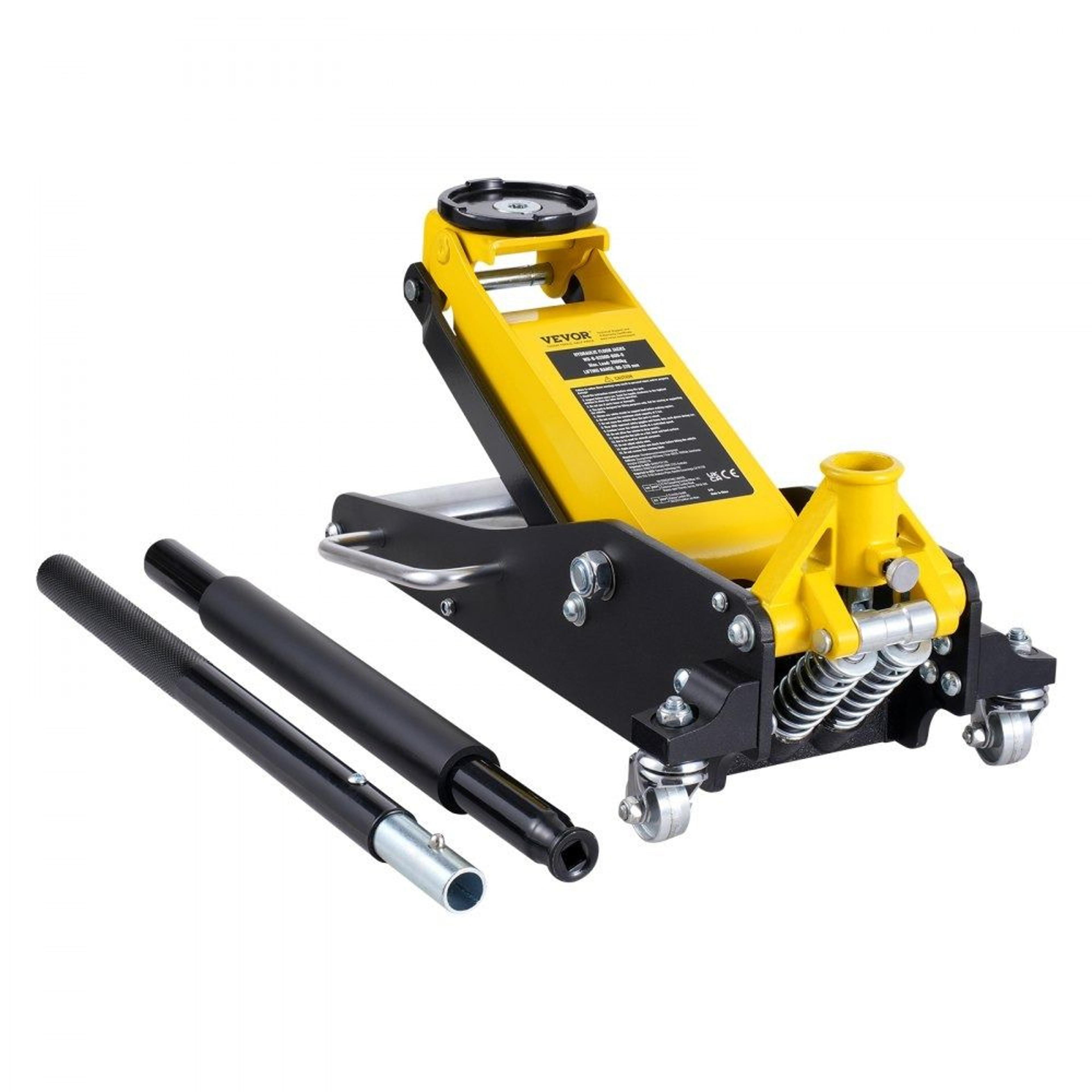 low profile floor jack 2 ton 4409 lbs aluminum hydraulic car jack with dual piston pump