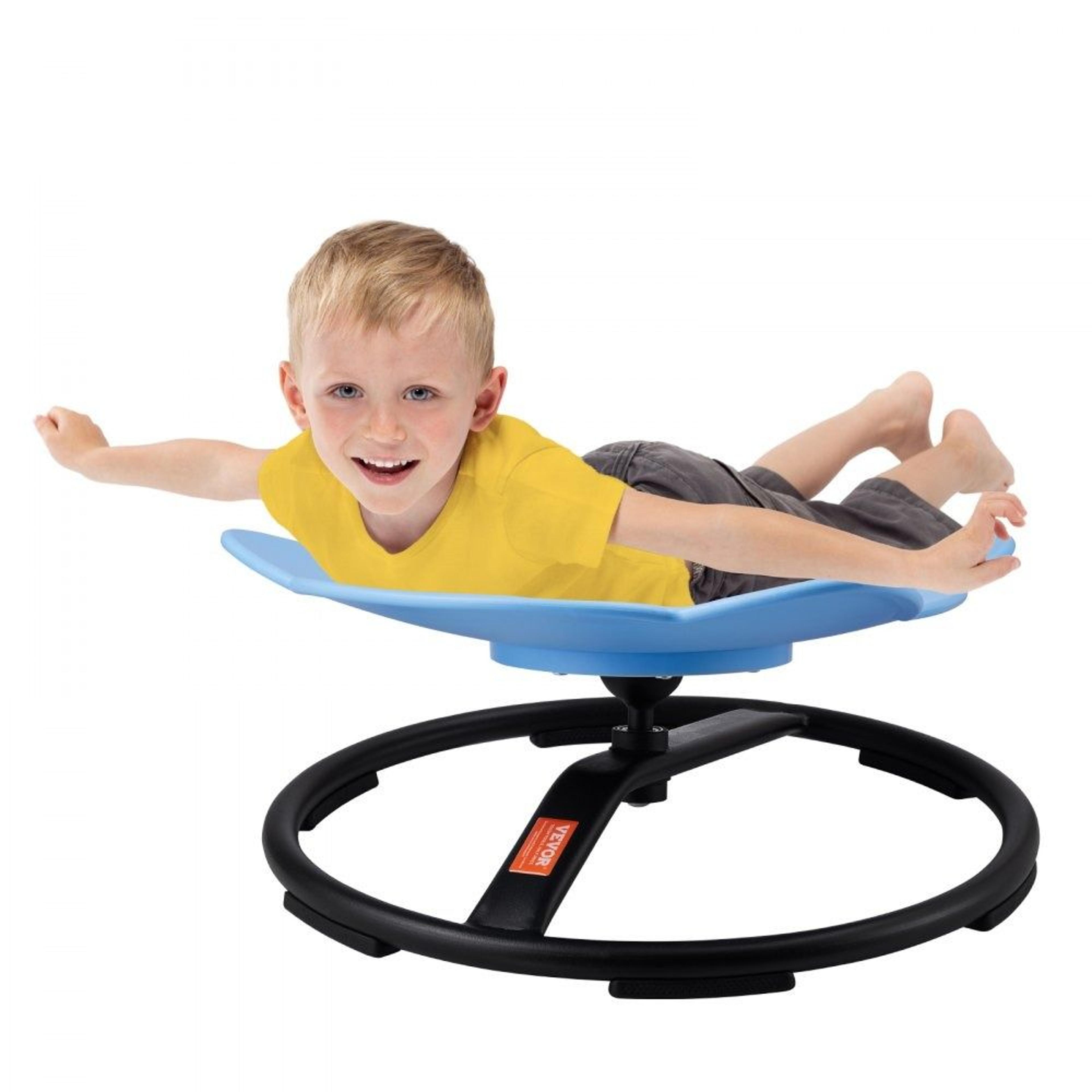 elephant kids swivel chair 360° spinning sensory chair with stable metal base for children