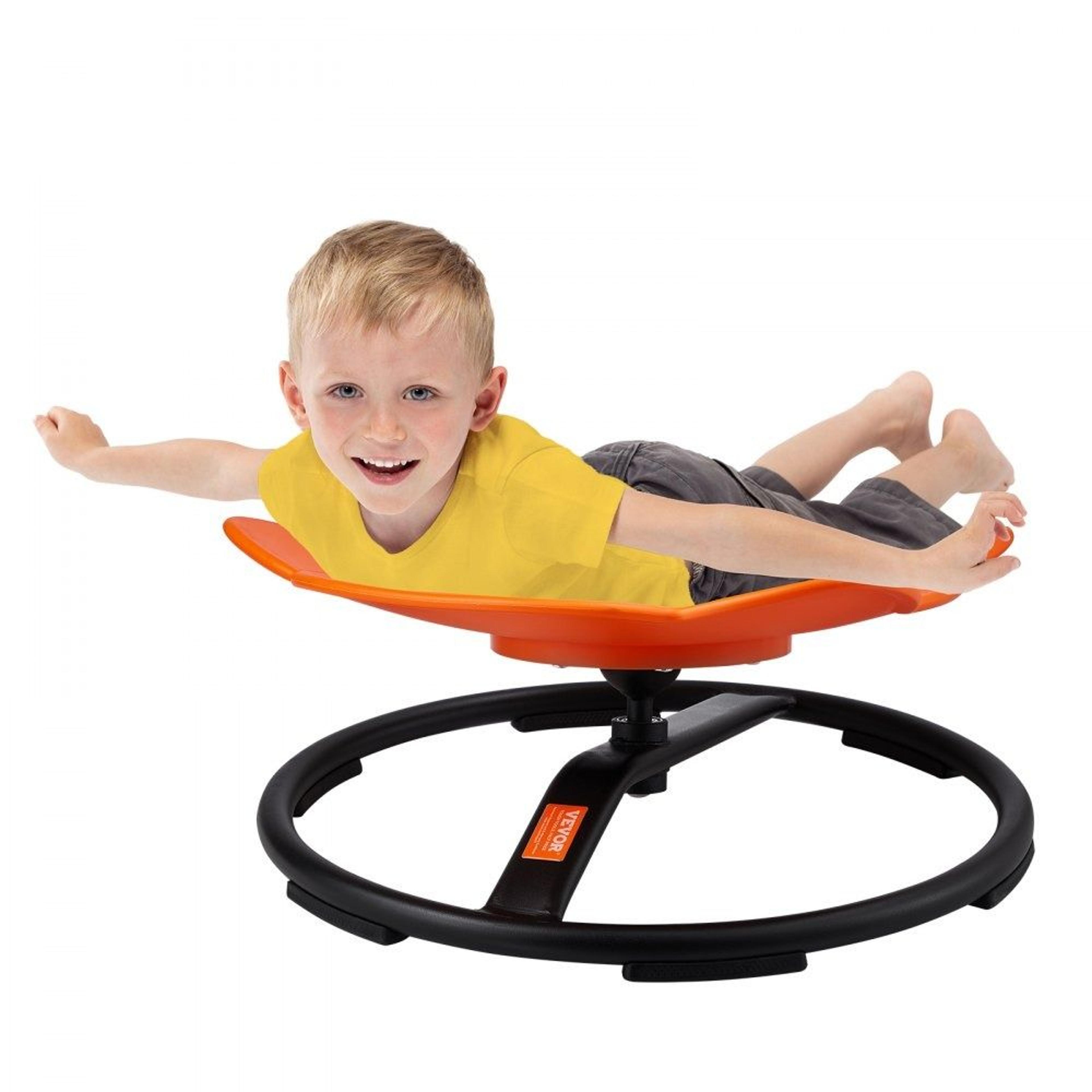 elephant kids swivel chair 360° spinning sensory chair with stable metal base for kids