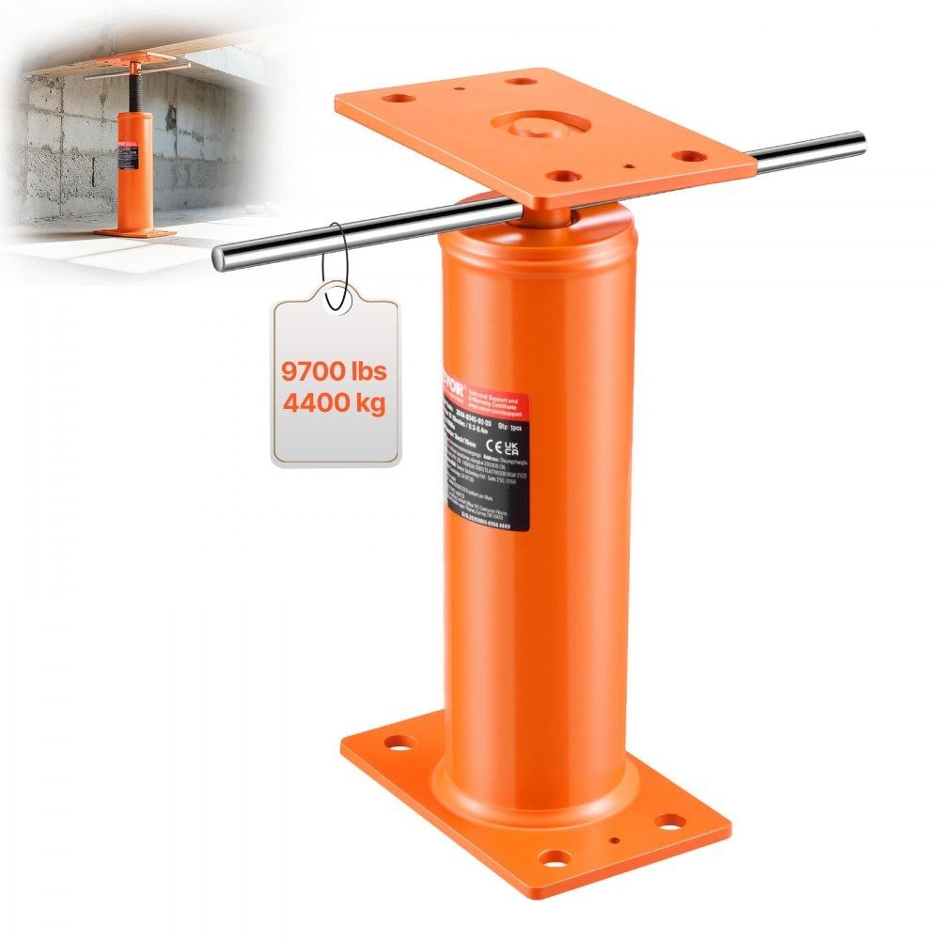 house floor jack adjustable support beam jack post 9700 lbs capacity for temporary support