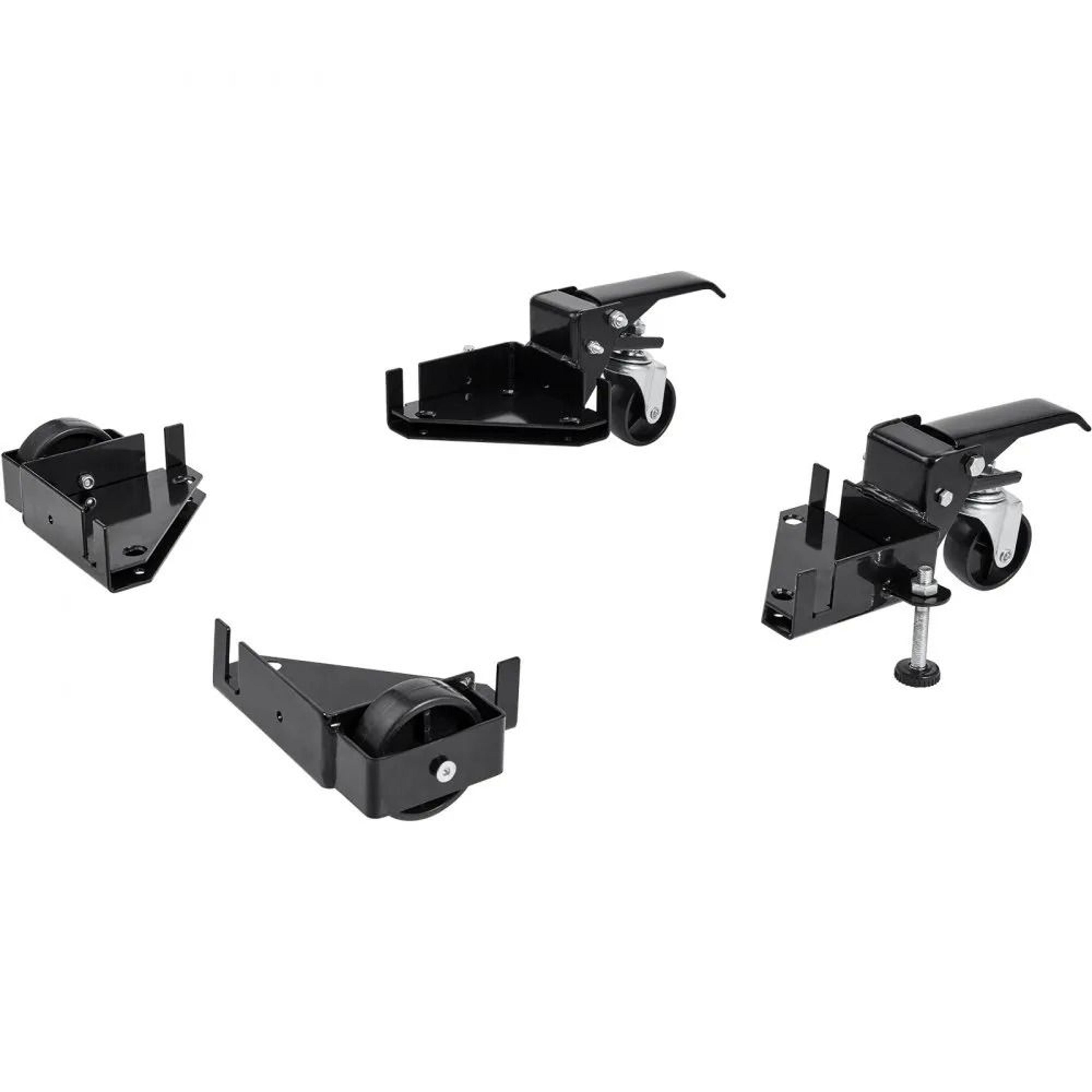 Heavy Duty Mobile Base Stand 400 Lbs Capacity Adjustable Universal Base With Swivel Wheels 7