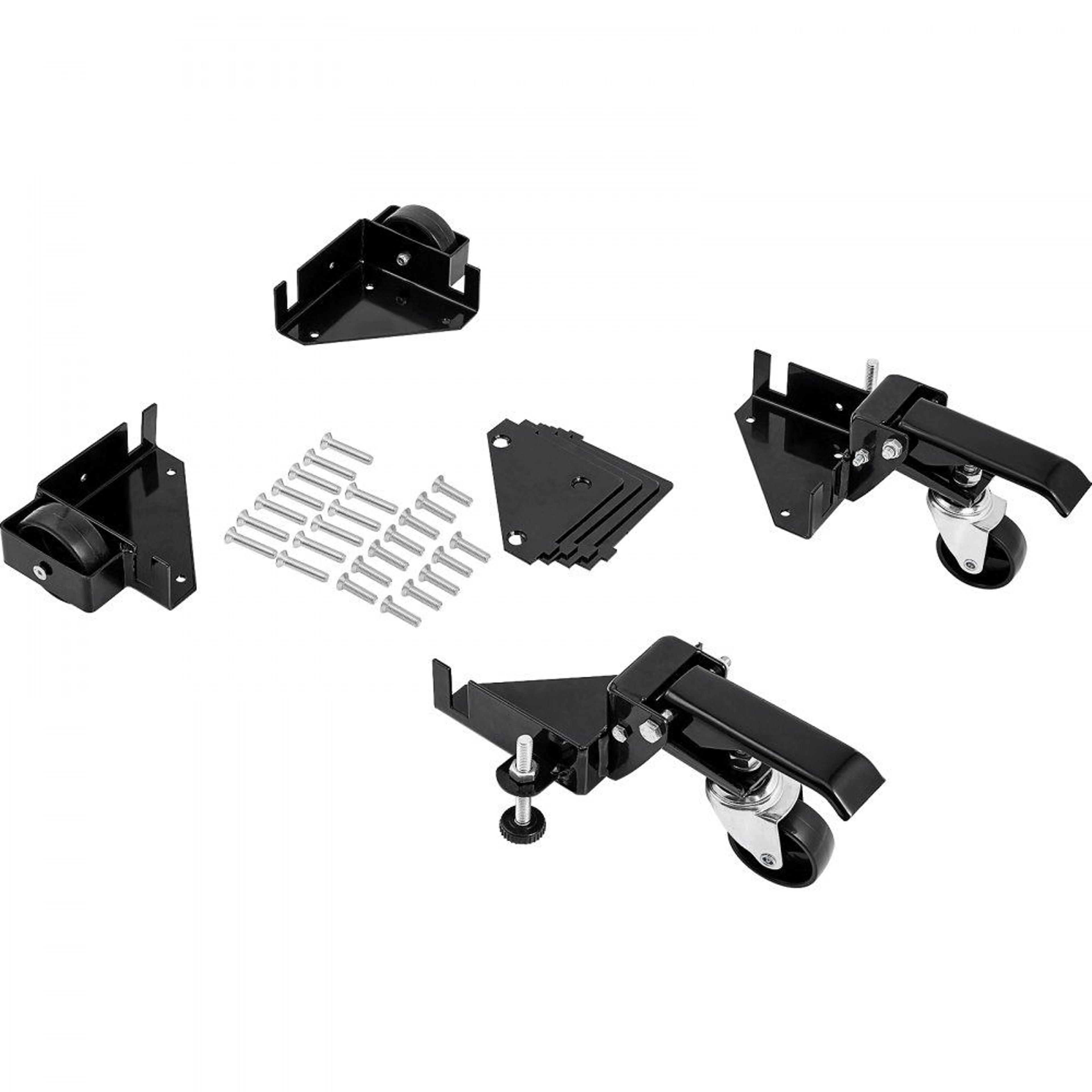 heavy duty mobile base stand 400 lbs capacity adjustable universal base with swivel wheels