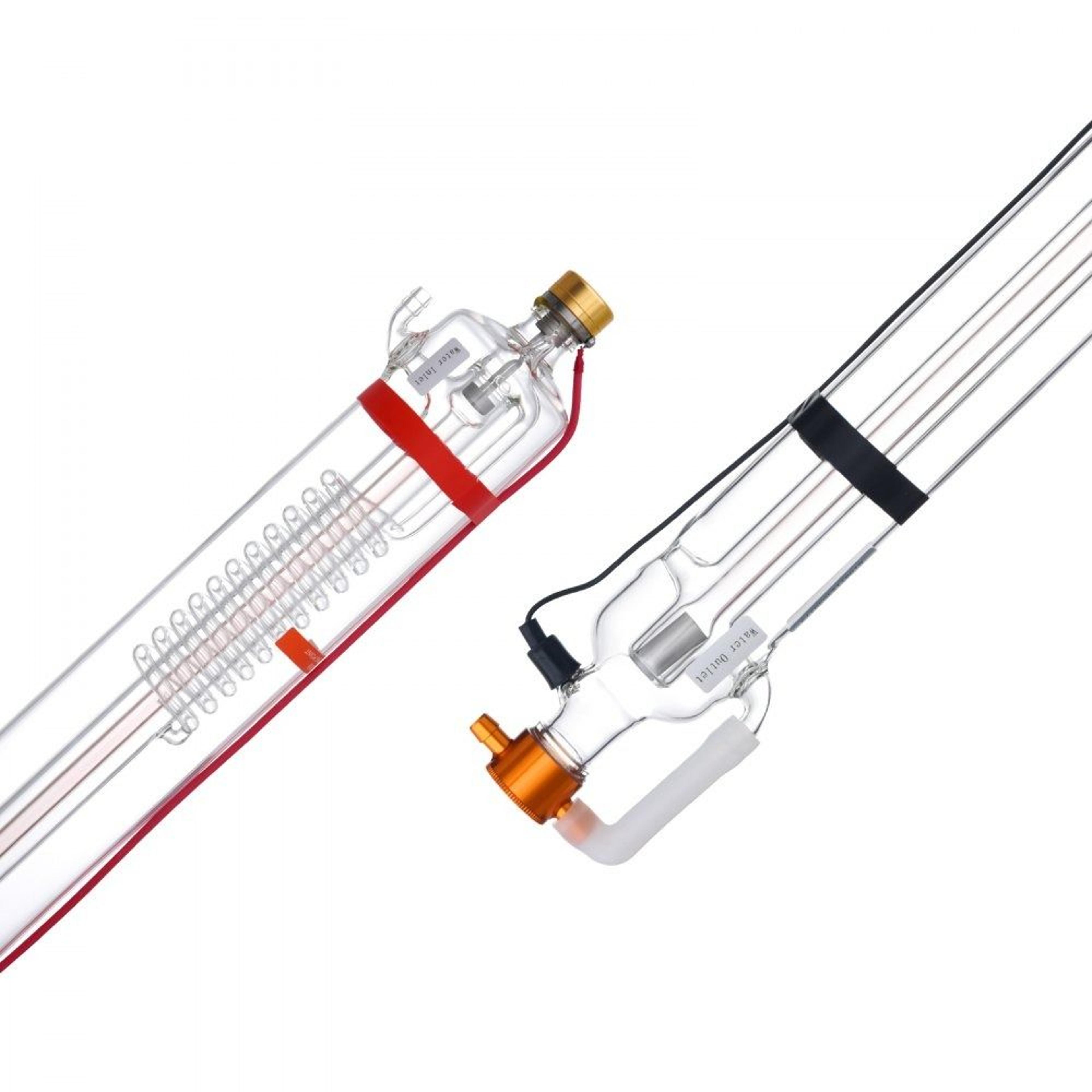 90W CO2 Laser Tube 492 Inch Borosilicate Glass Replacement Tube For Engraving And Cutting 7