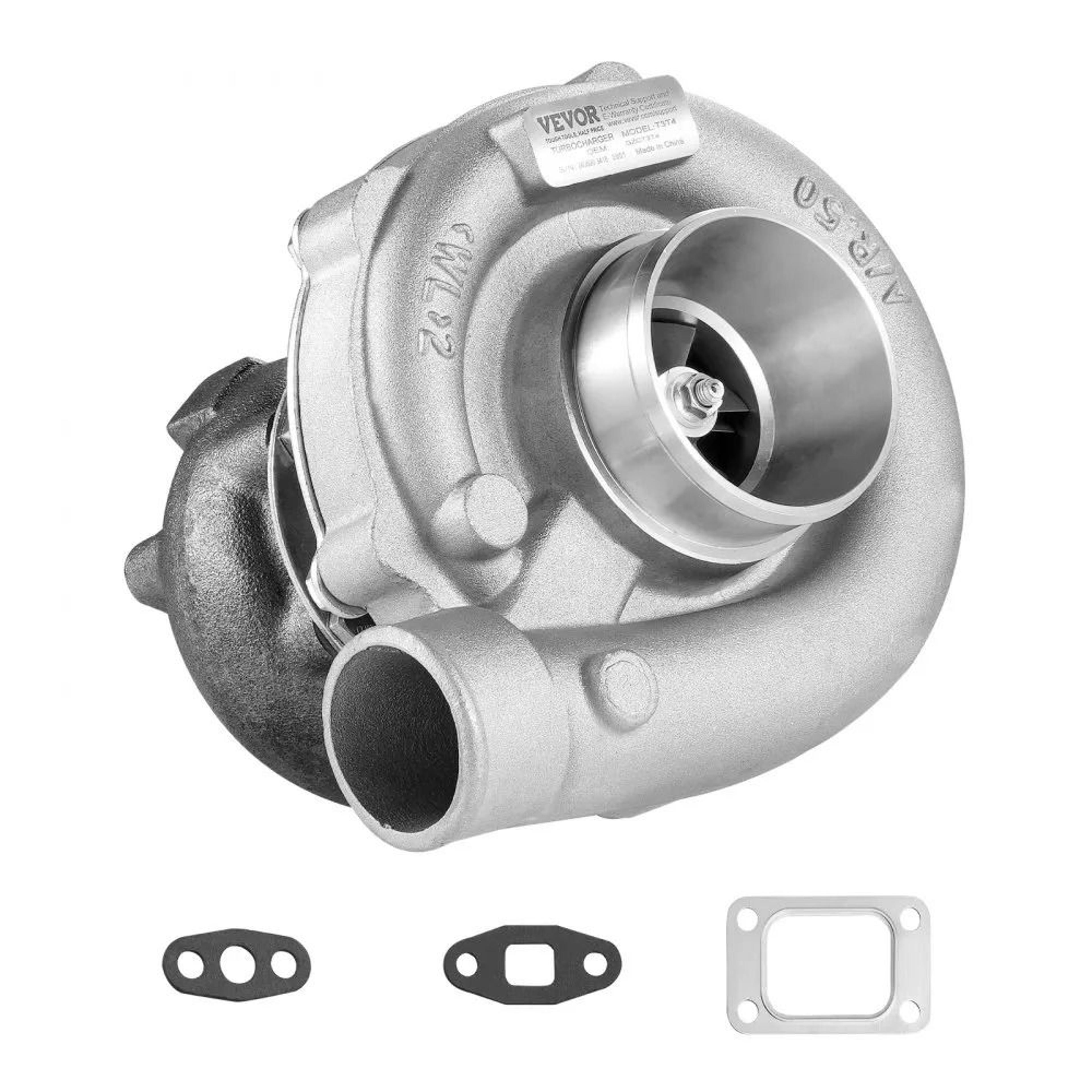 turbocharger with gasket kit for 1.5l to 4.0l engine replacement