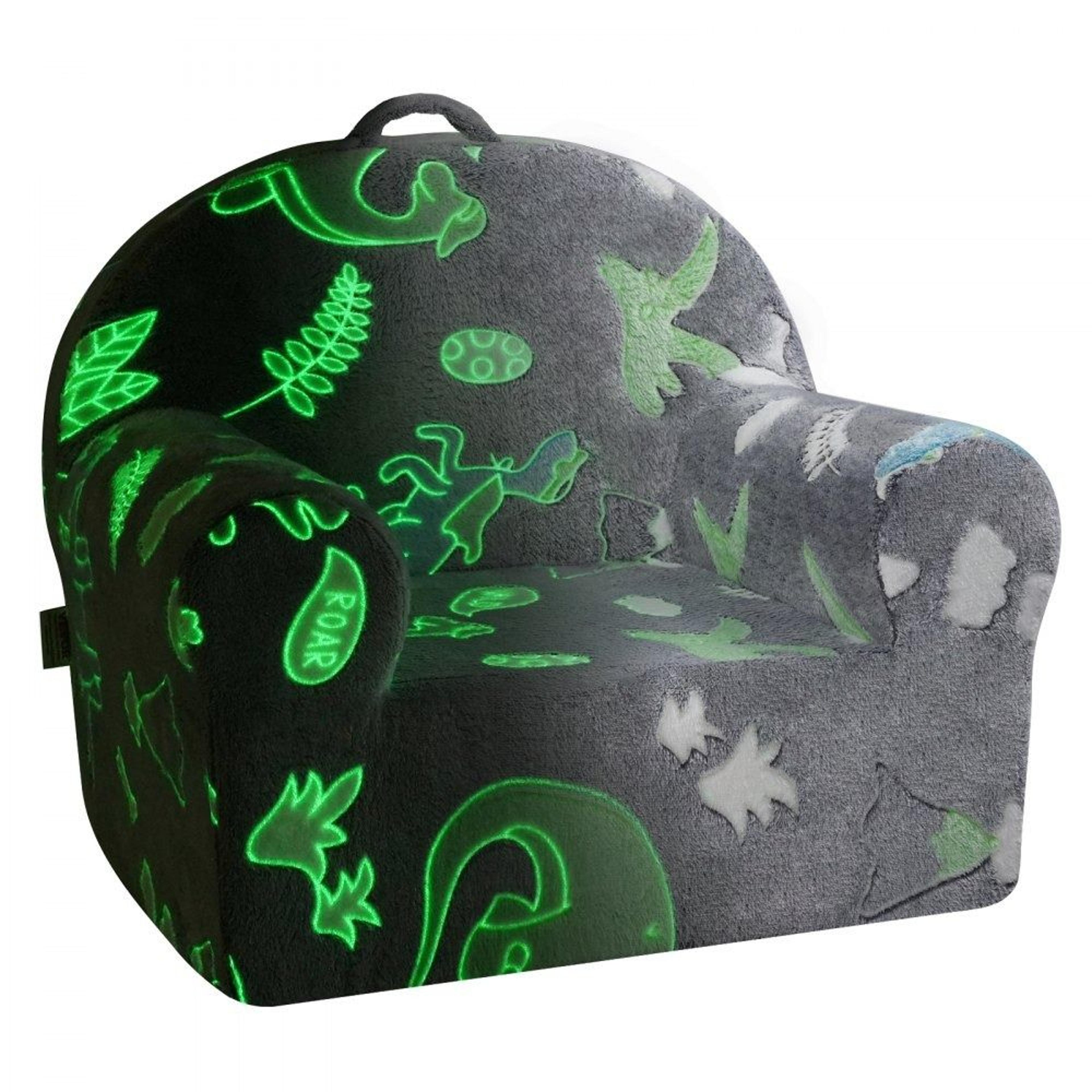 toddler chair kids armchair glow in the dark sofa seat with removable washable cover