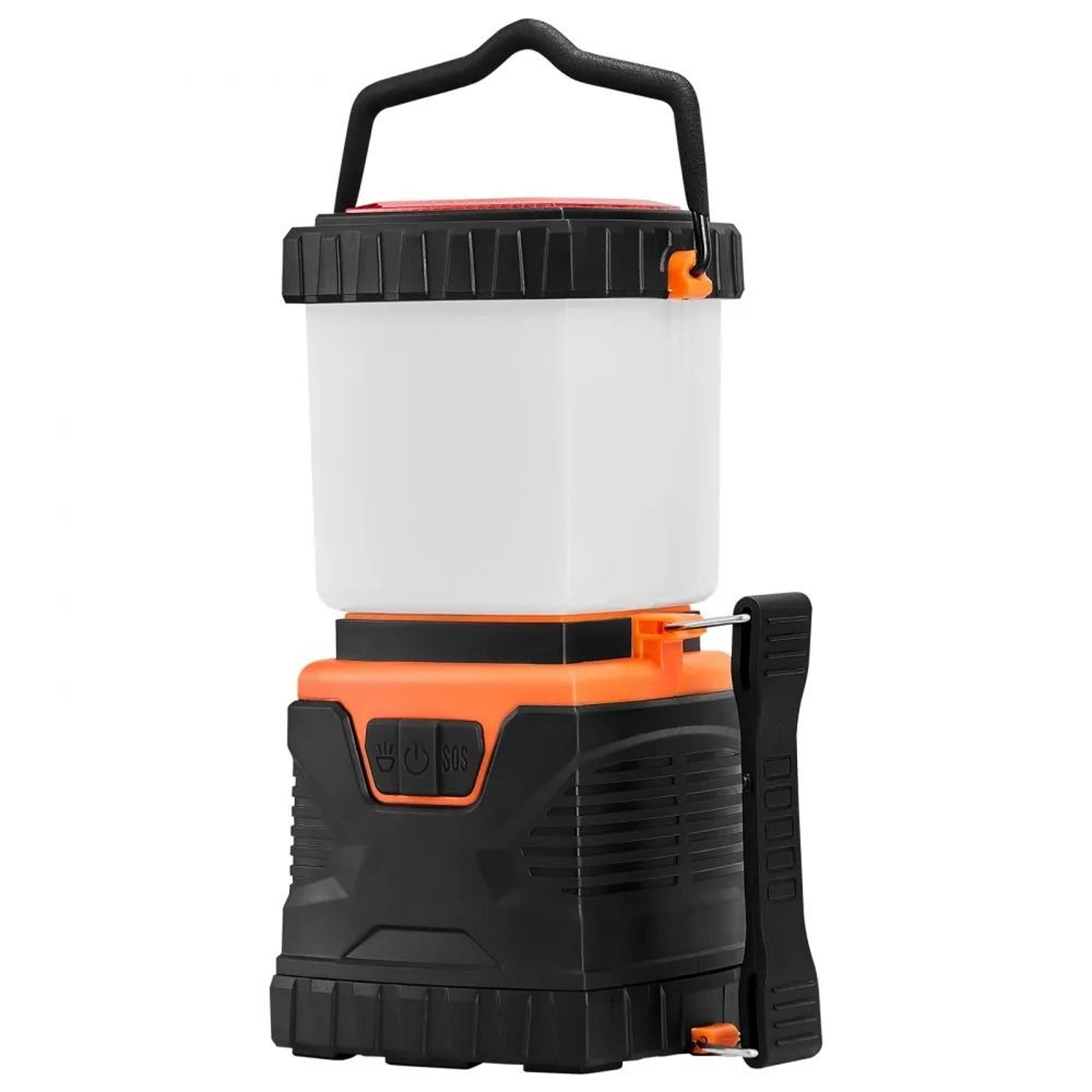 led camping lantern 1000 lumen 360 degree light with 4 modes and foldable hook
