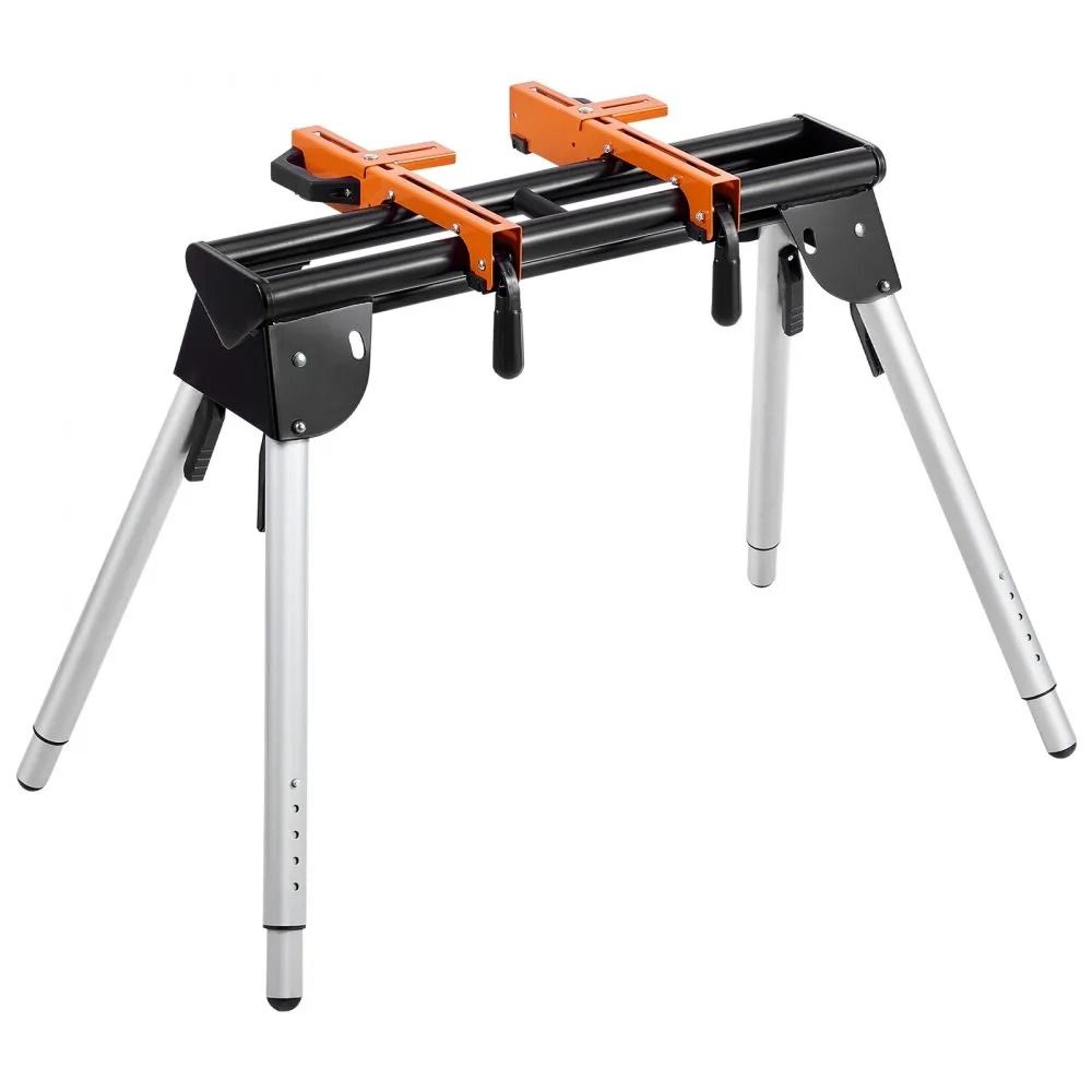 miter saw stand steel folding stand with 330 lb capacity and adjustable height