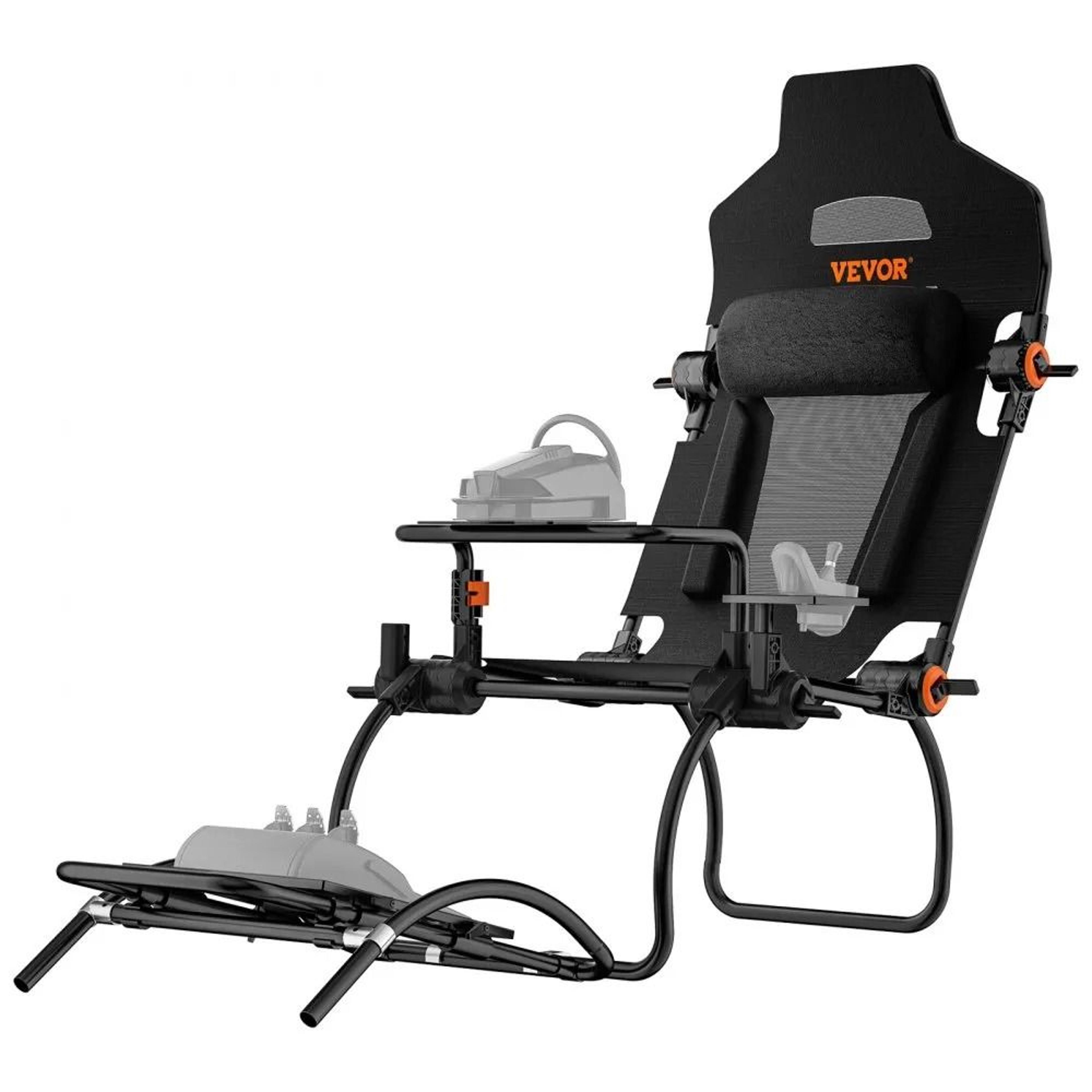 racing wheel stand foldable adjustable driving simulator cockpit