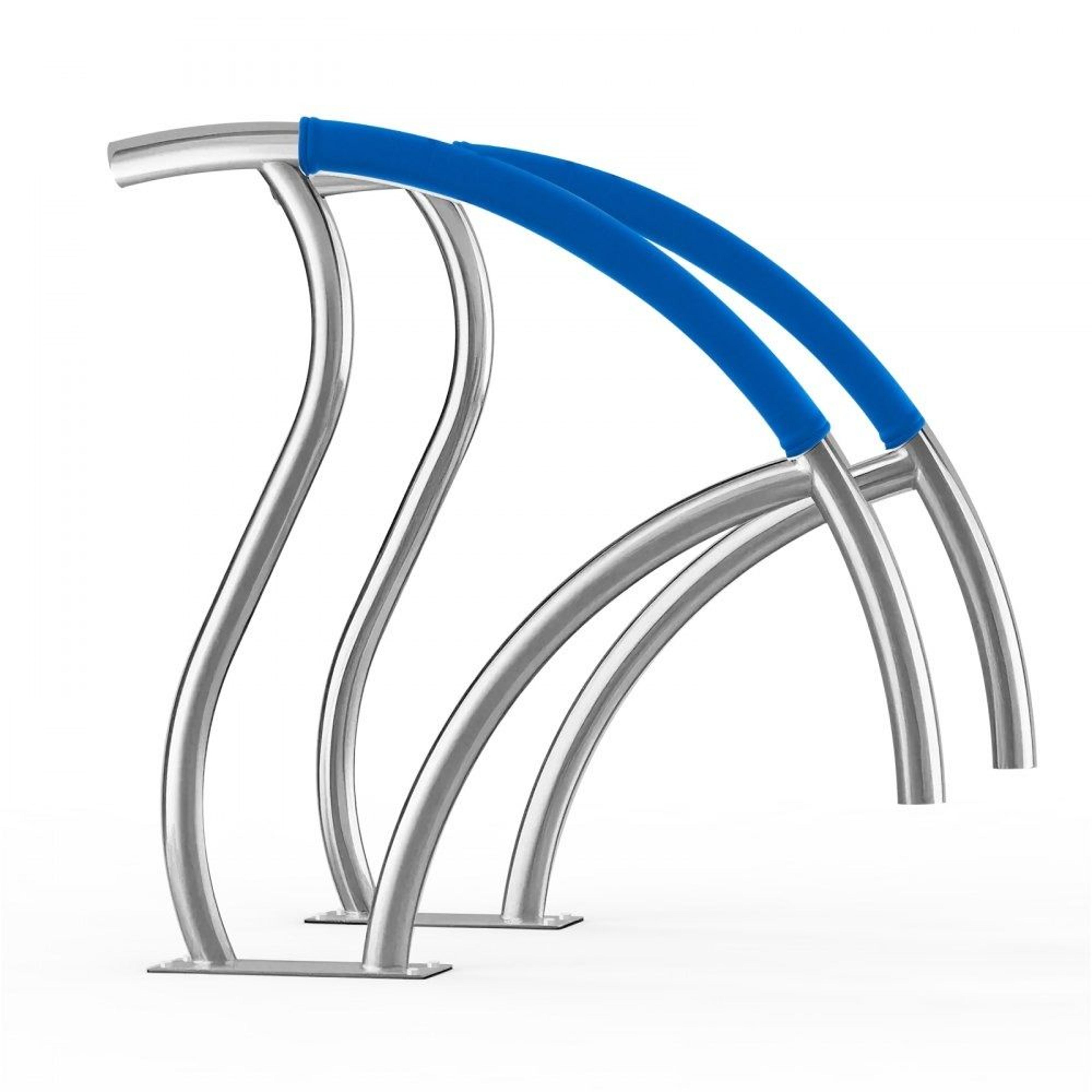 stainless steel pool handrail set of 2 swimming pool safety railing with grip cover