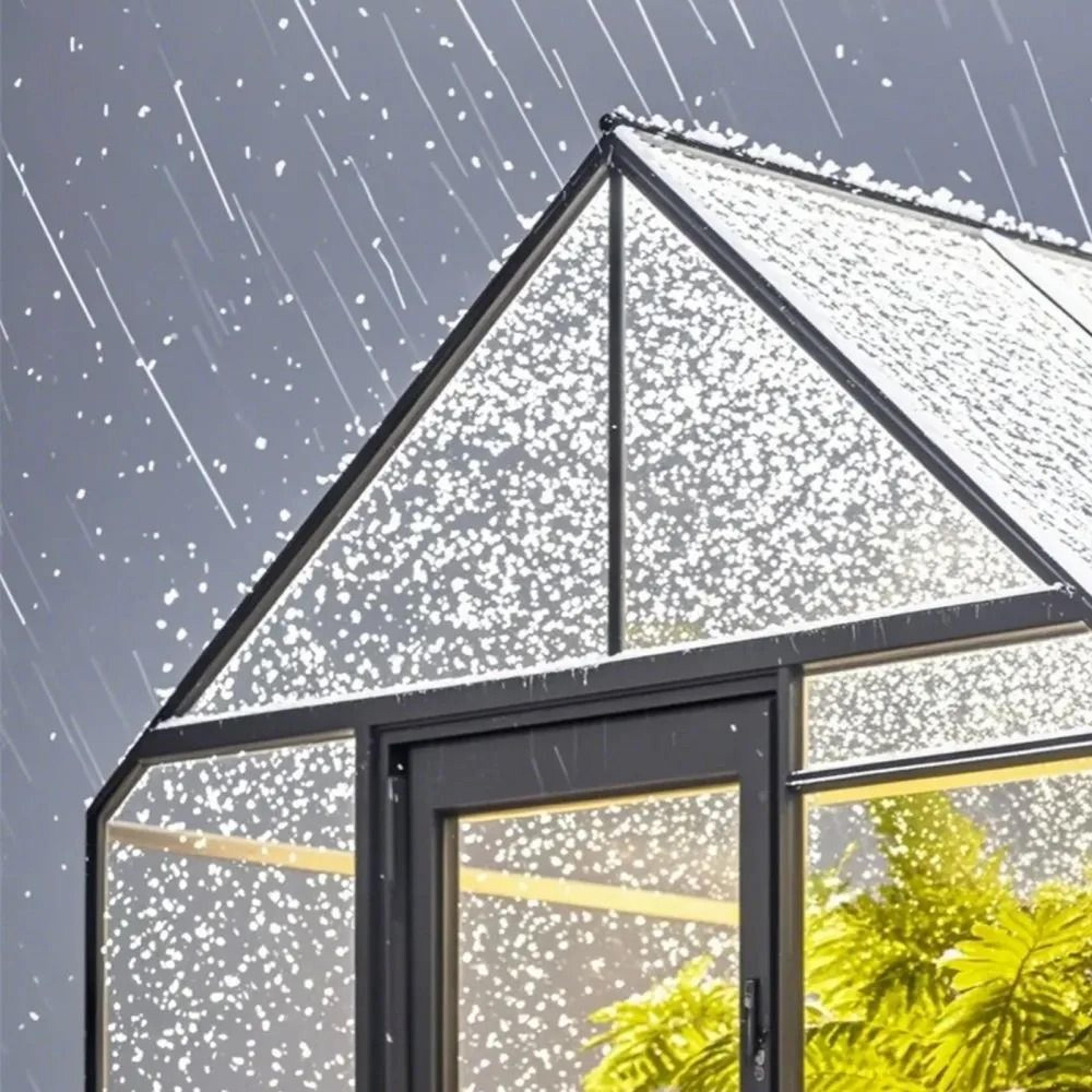 15 Pack Clear Polycarbonate Greenhouse Panels 2 X 4 Ft Impact Resistant Roofing Sheets 6