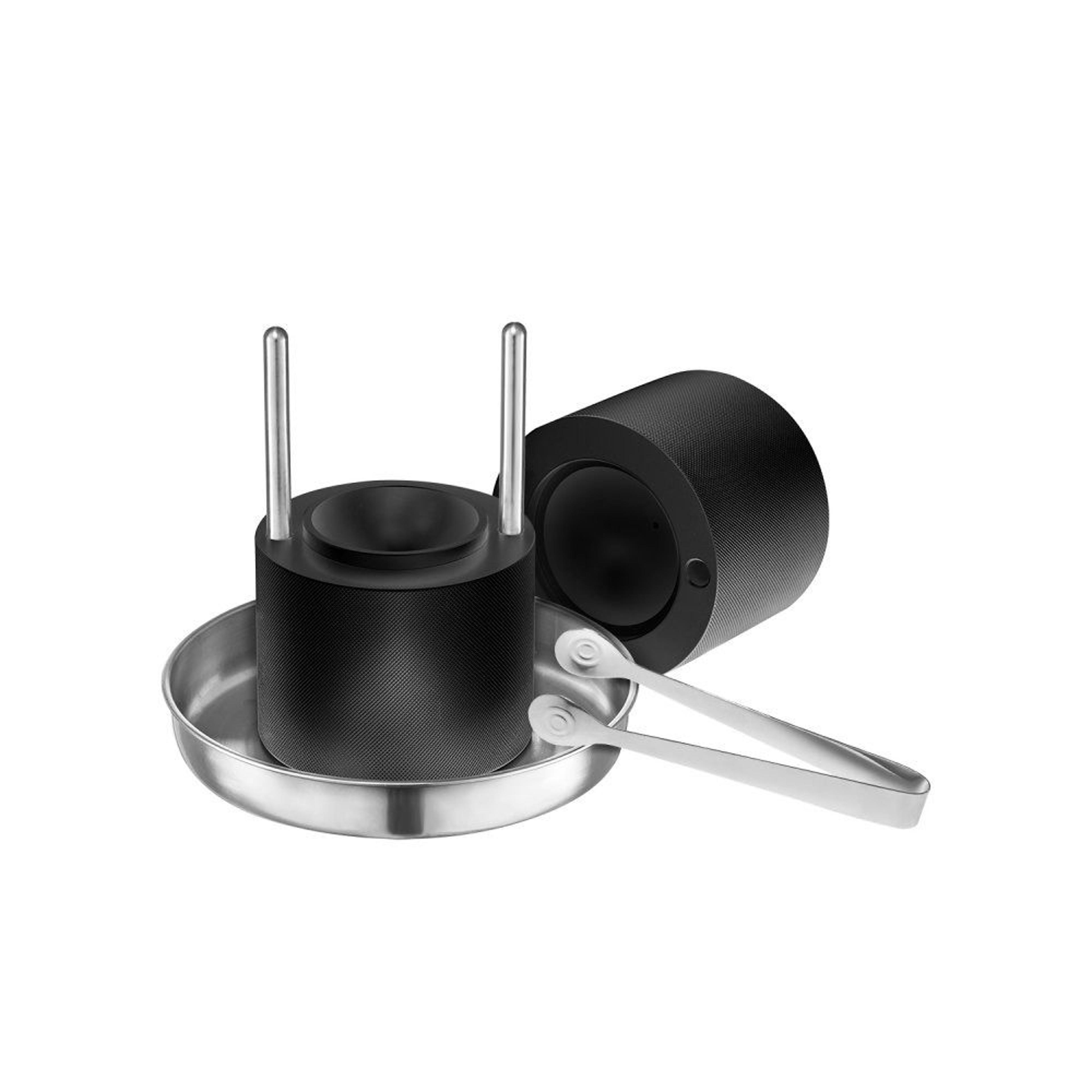 aviation aluminum ice ball press kit with 2.4 inch sphere mold and accessories