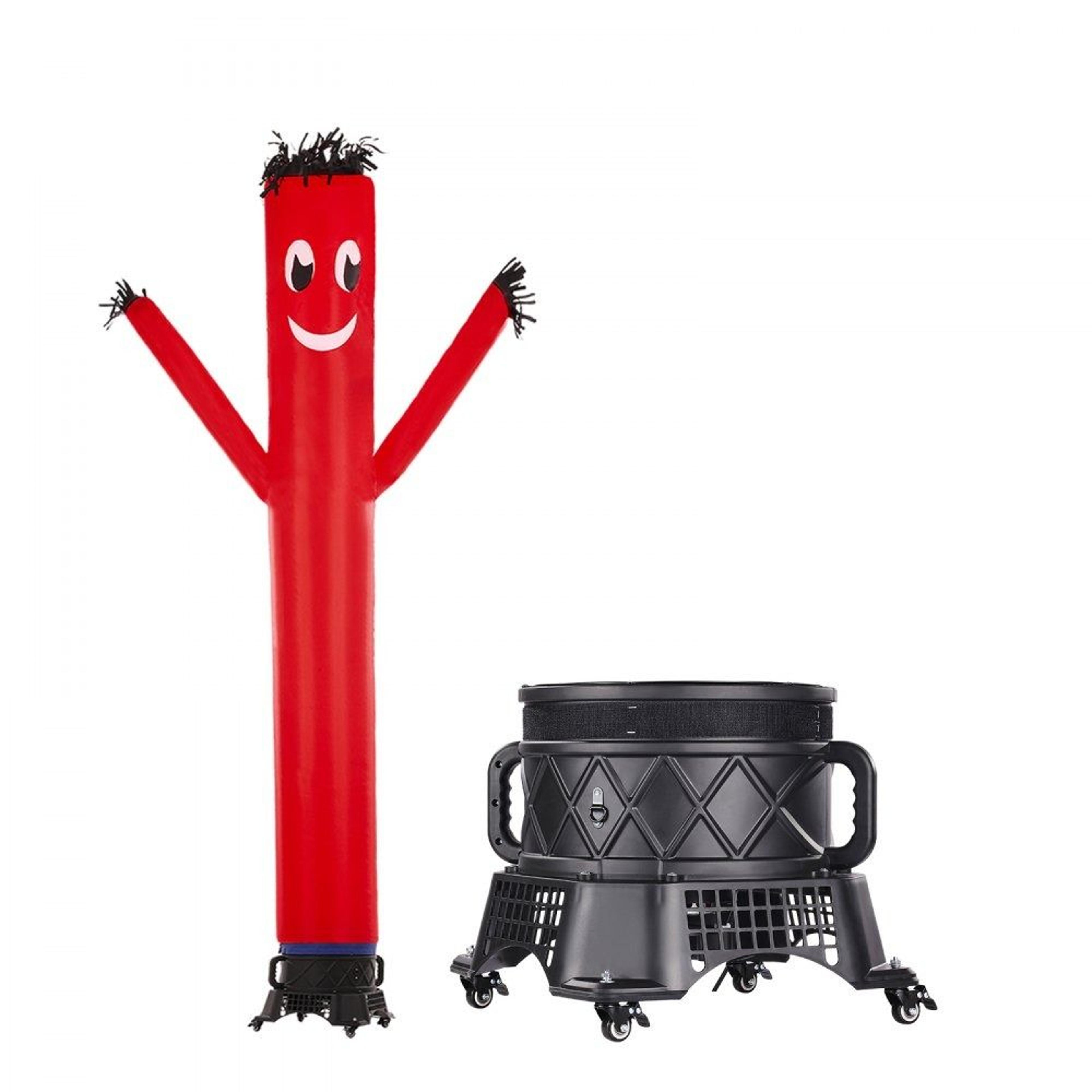 10 ft inflatable tube man with 9/10 hp blower for outdoor advertising