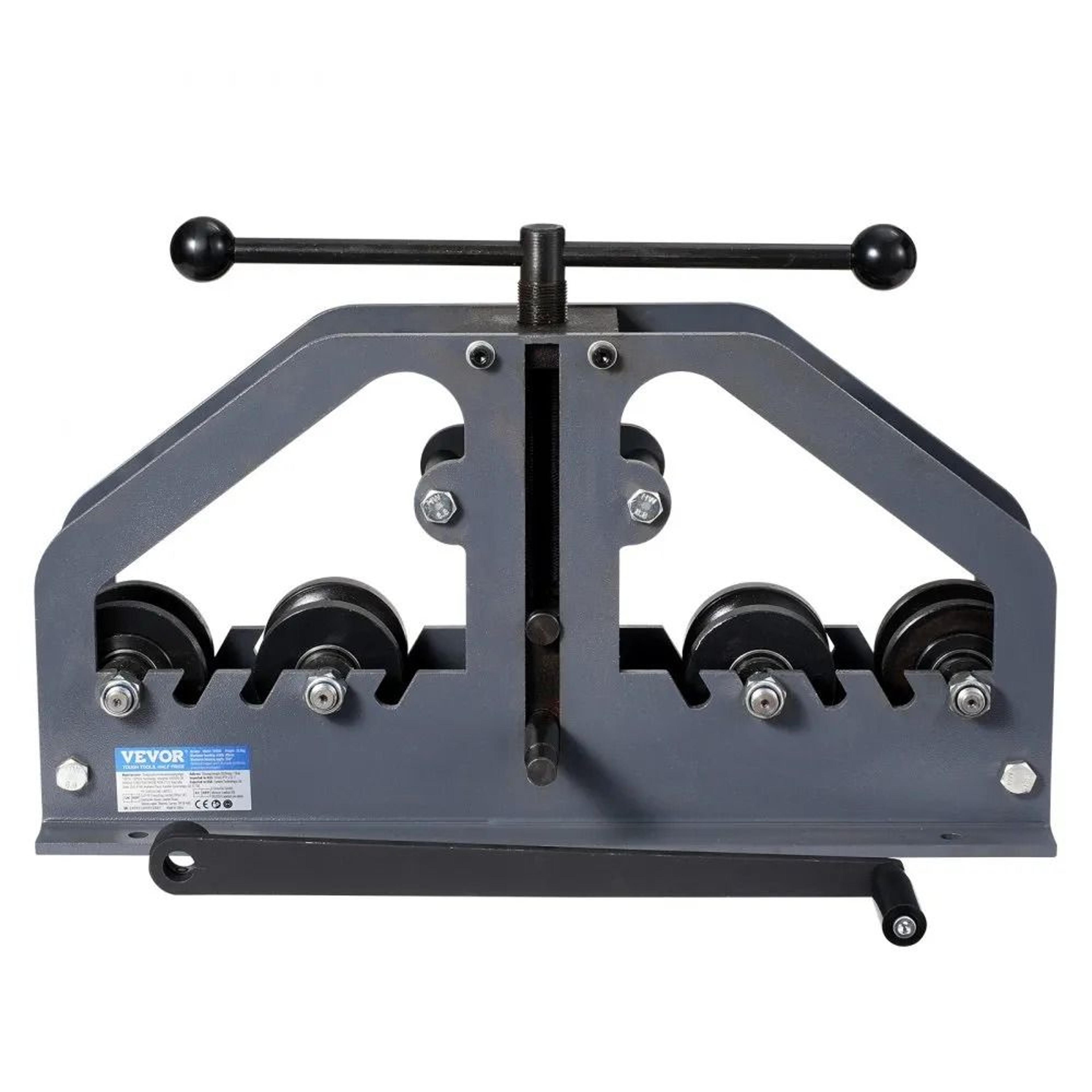 Manual Tube Roller Bender With 6 Dies For Round Square Tube And Flat Bar 8