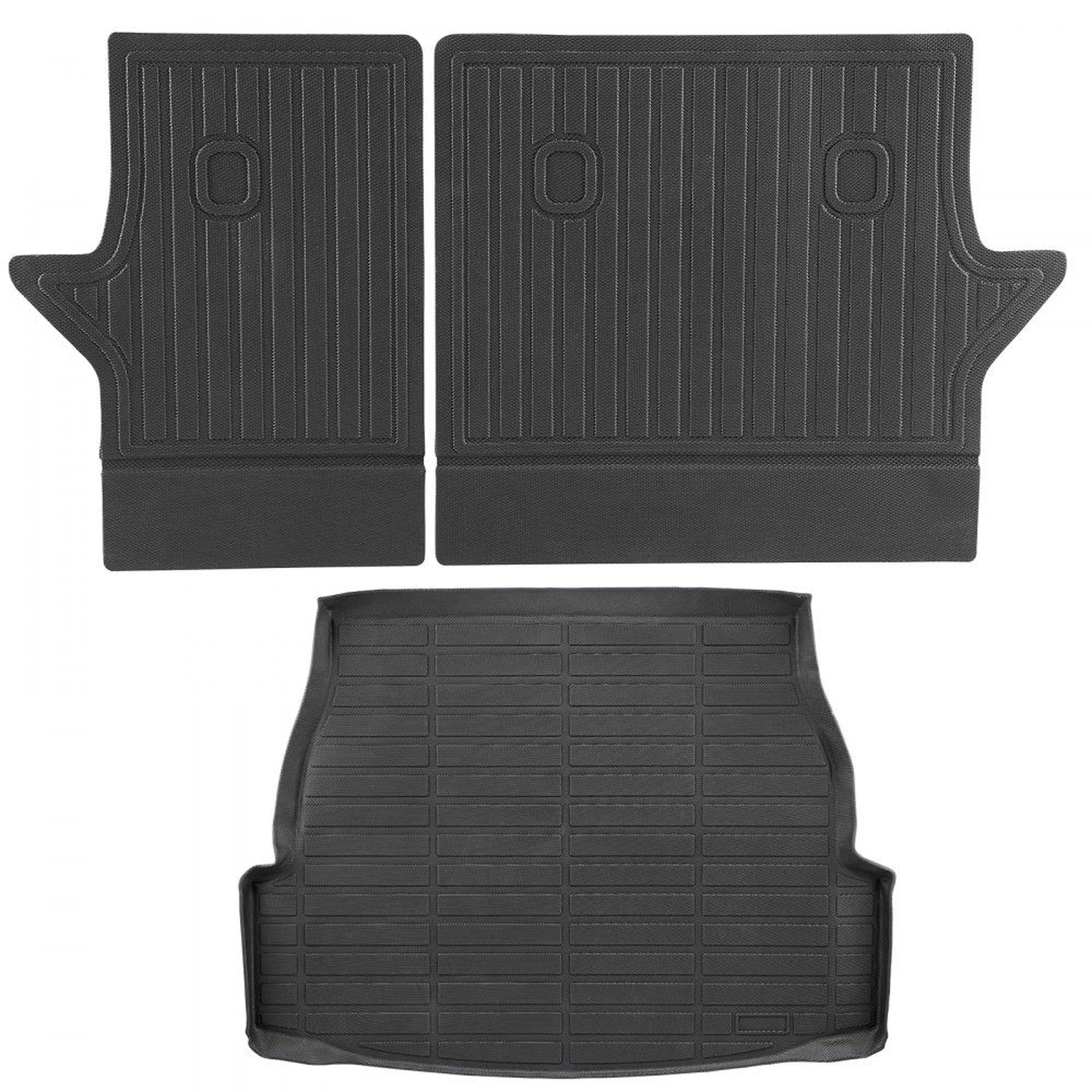 custom fit tpe cargo mat and backrest protector set for 2019–2024 rav4