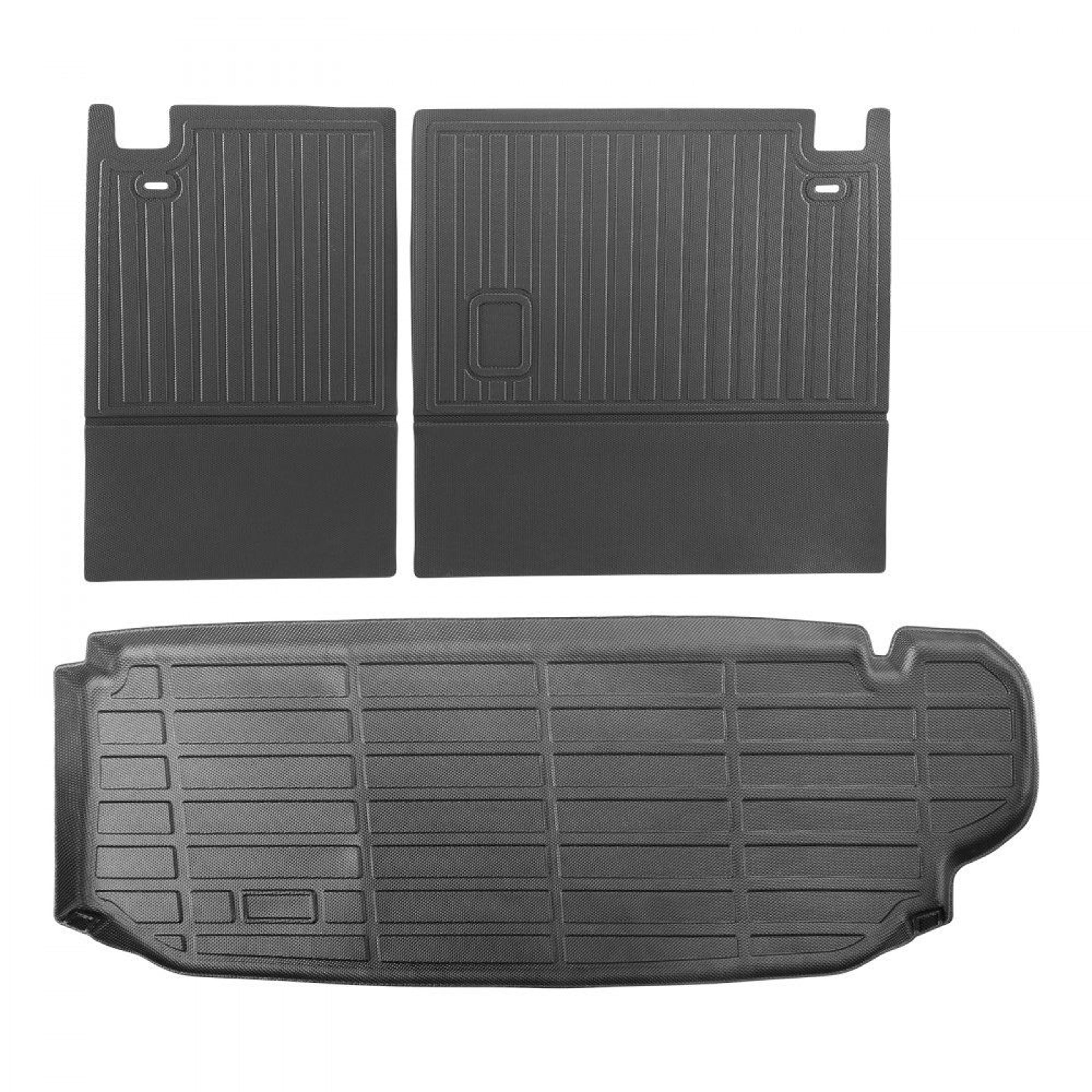 tpe cargo mat and backrest protector set for kluger and highlander 2020-2024