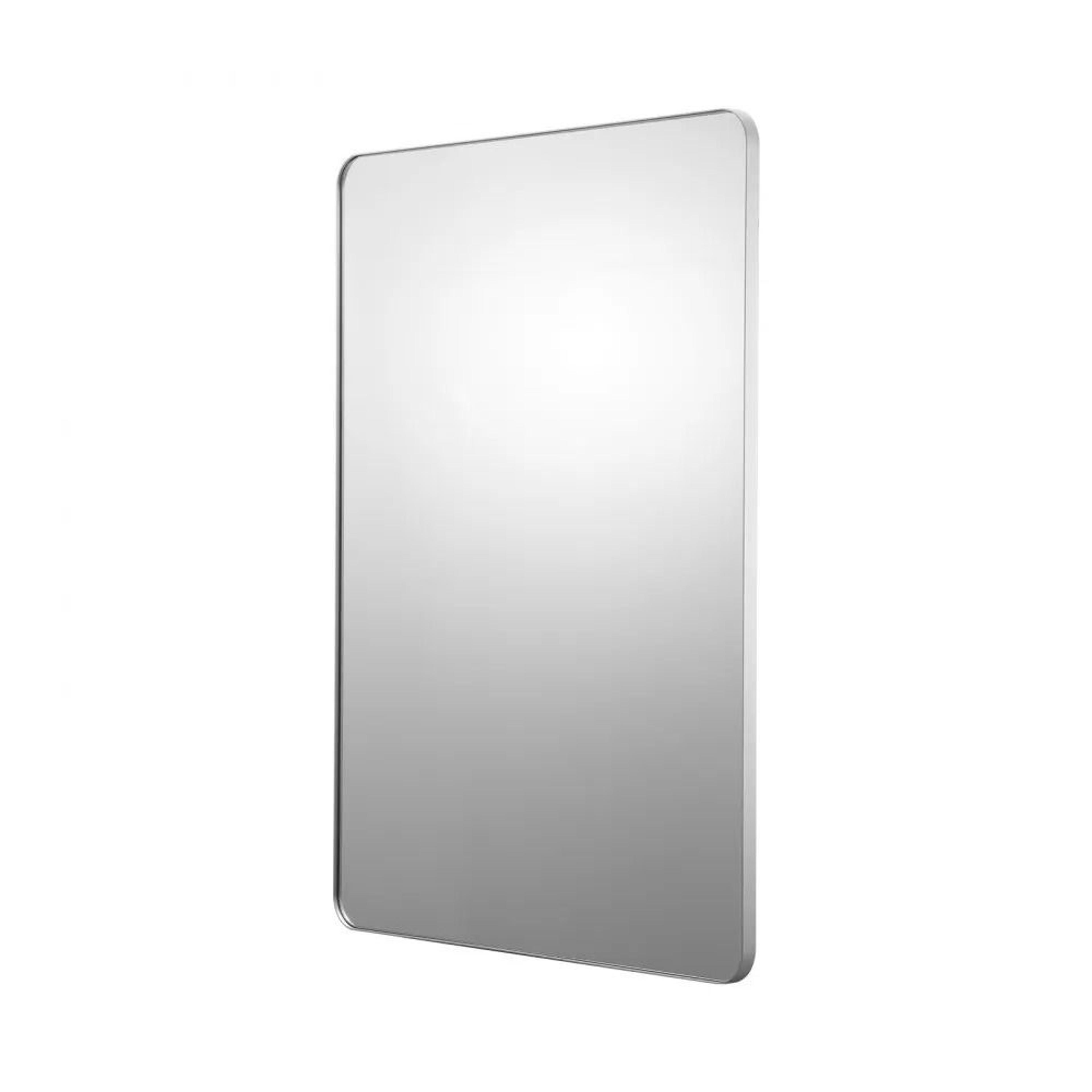 36 x 48 inch wall mounted bathroom mirror with tempered glass and aluminum frame