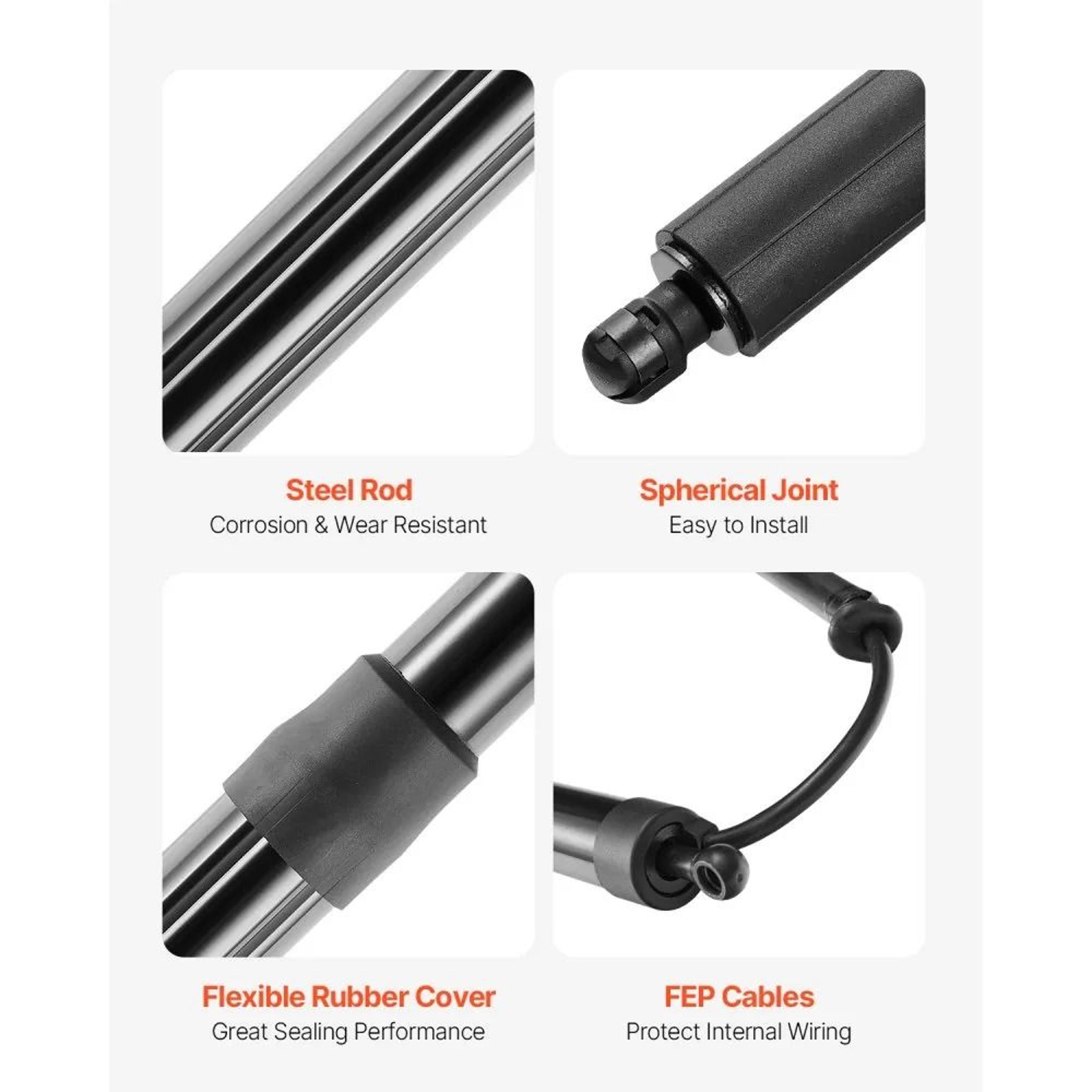 Rear Left Power Liftgate Strut For 20112012 Grand Cherokee WK2 12V Electric Tailgate Actuator 5