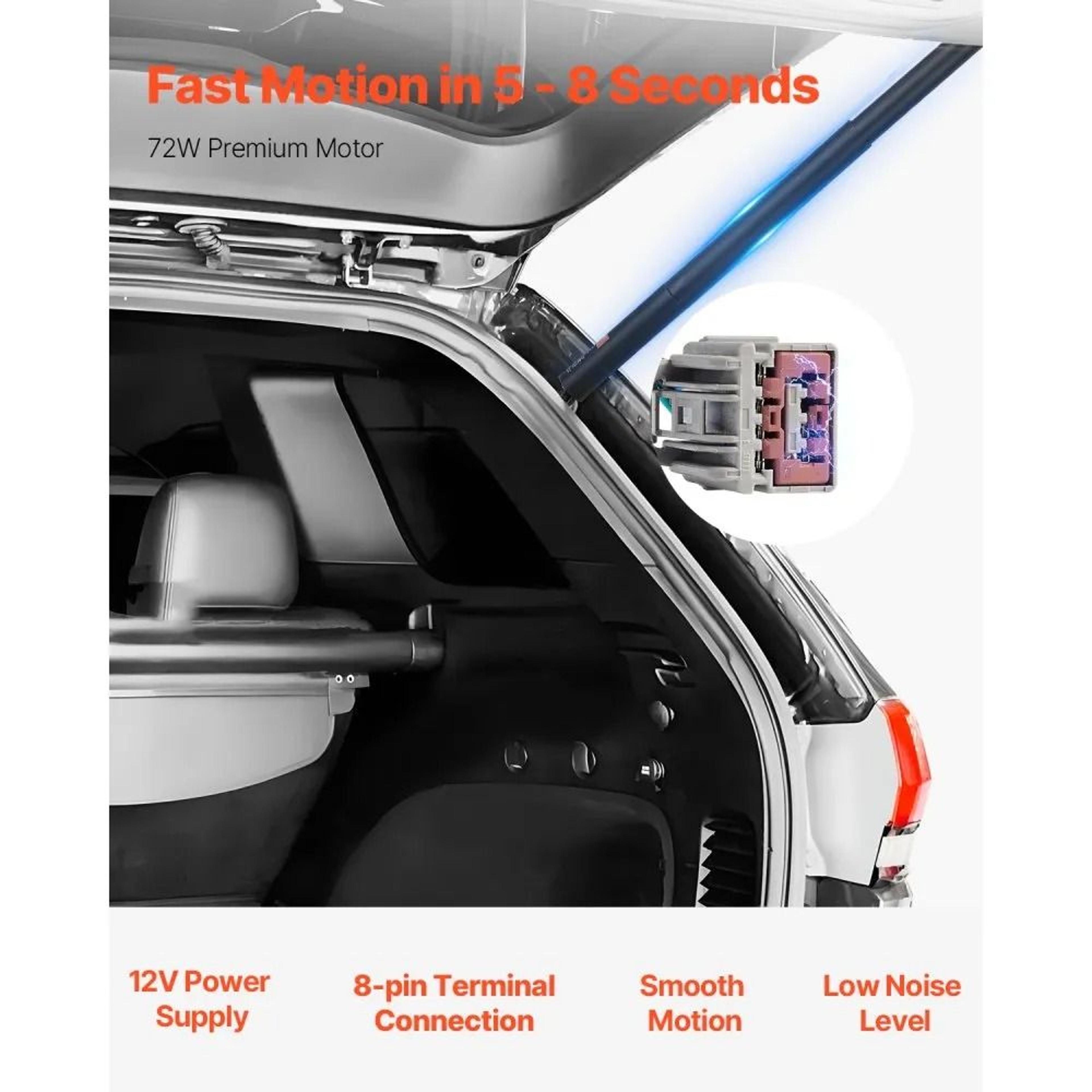 Rear Power Liftgate Strut Set With 72W Motor For Select 20152020 SUVs 3