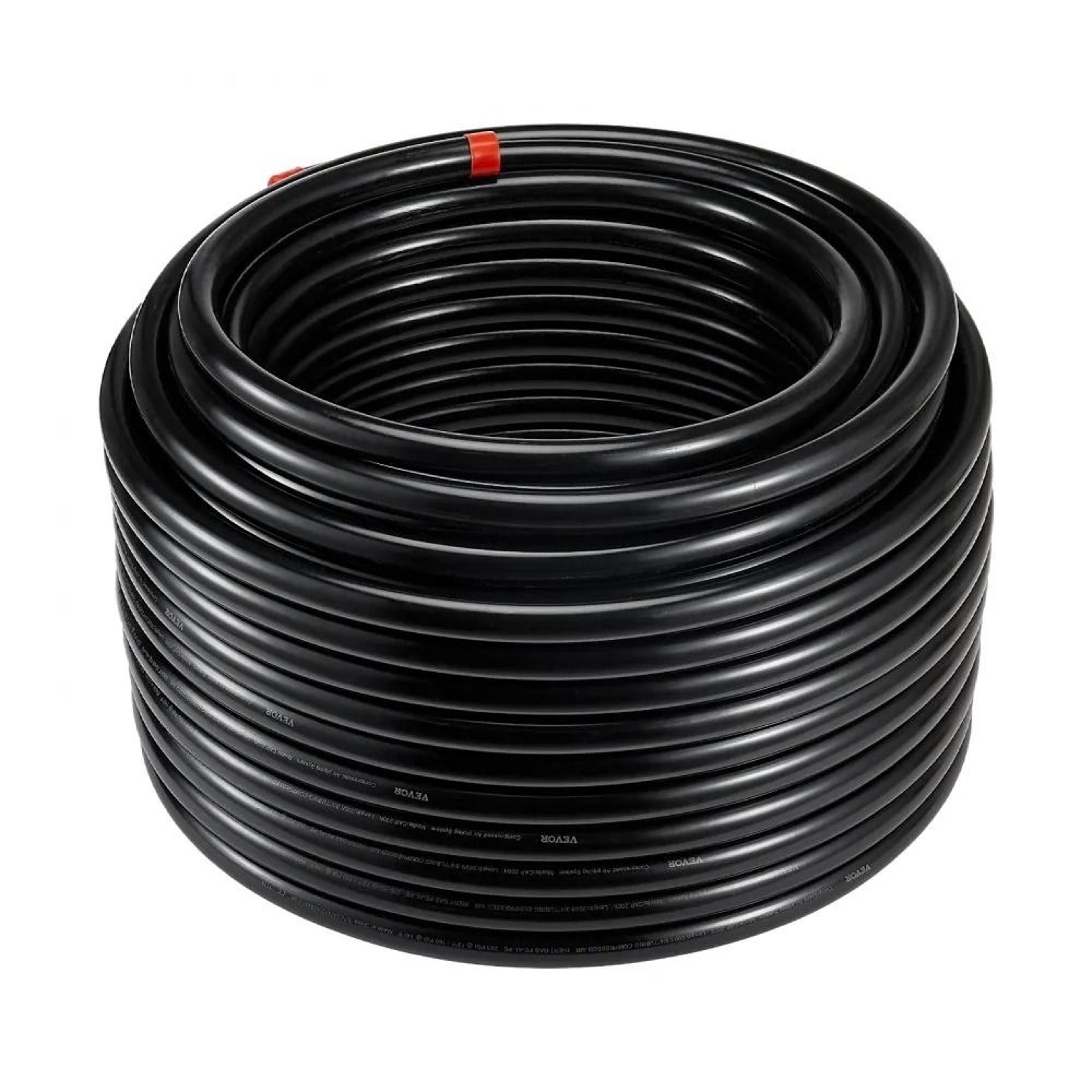 200FT 34 Inch Compressed Air Line Kit With HDPE Aluminum Piping 8