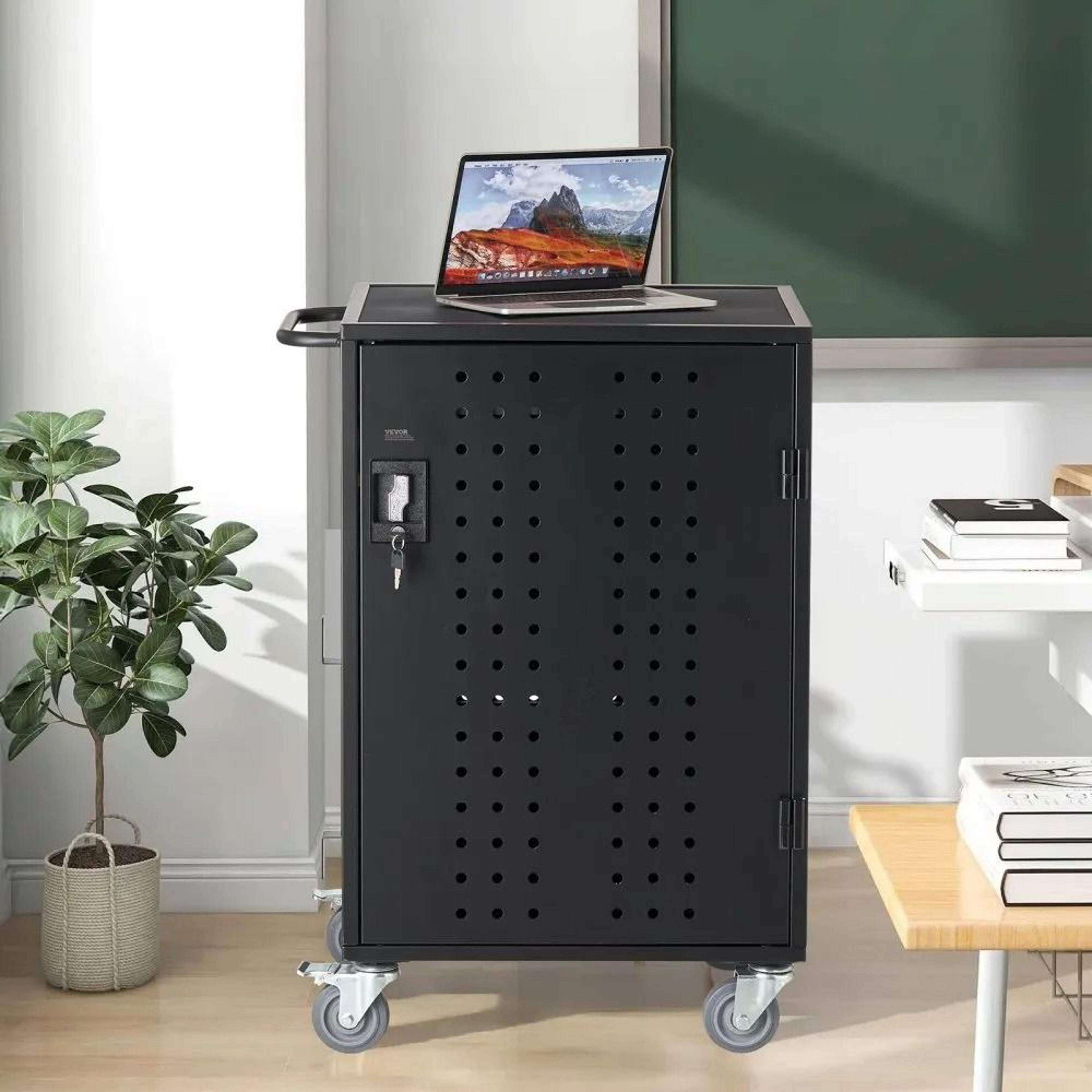 32 Device Mobile Charging Cart For Laptops Tablets And Chromebooks Up To 156 Inches 6