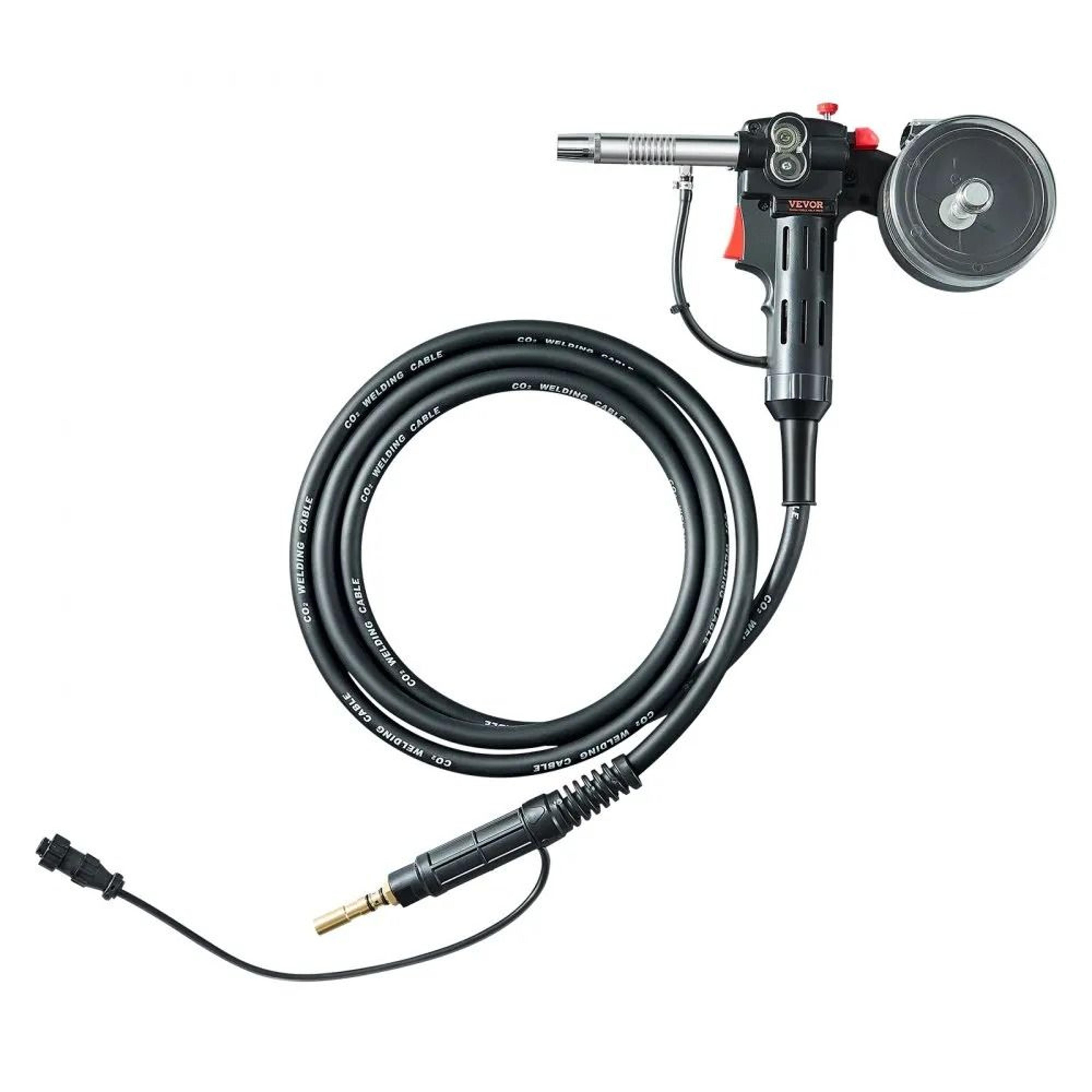 100 amp mig spool gun with 10ft cable for aluminum welding and 0.023–0.035 inch wire