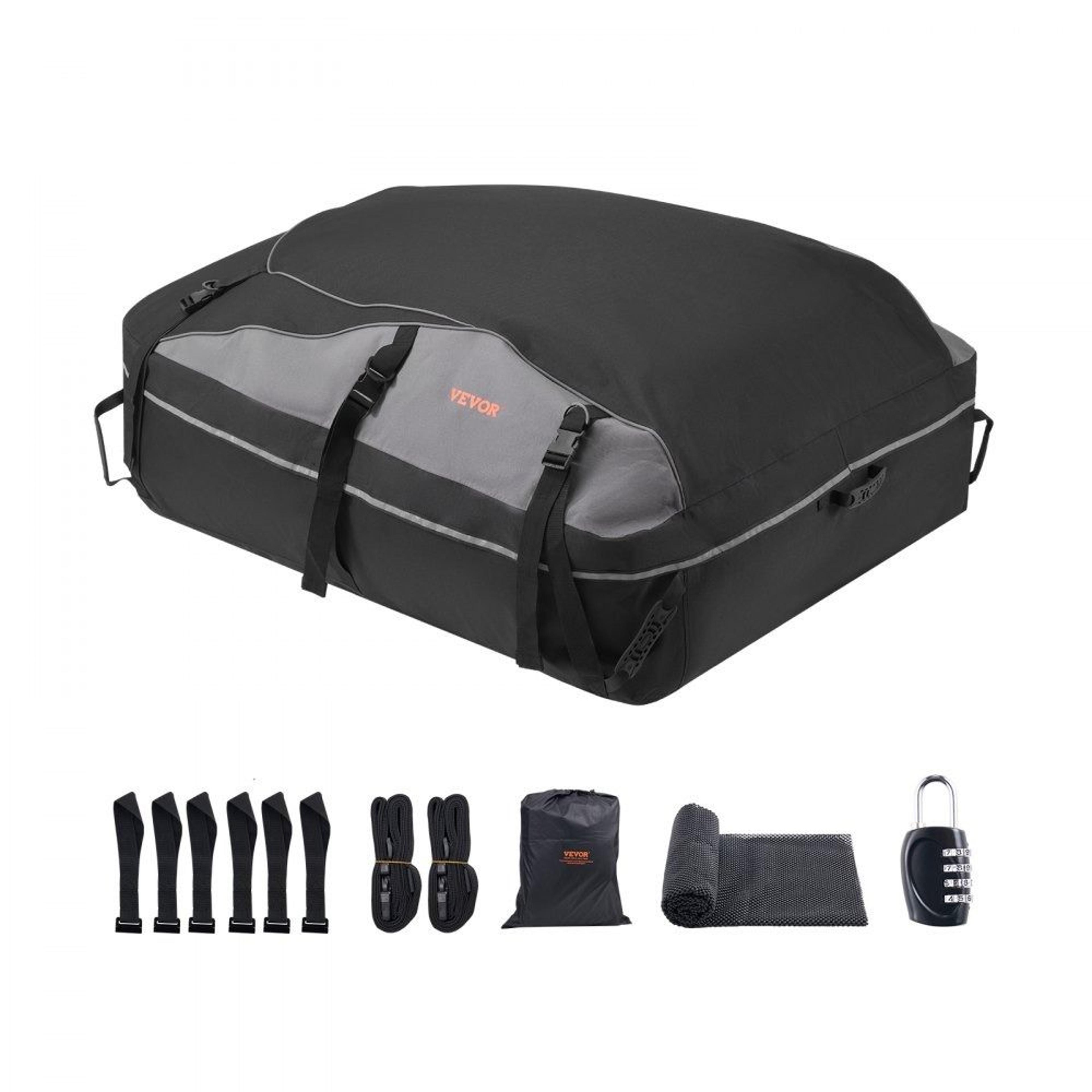car rooftop cargo carrier bag 21 cu ft waterproof roof storage with lock