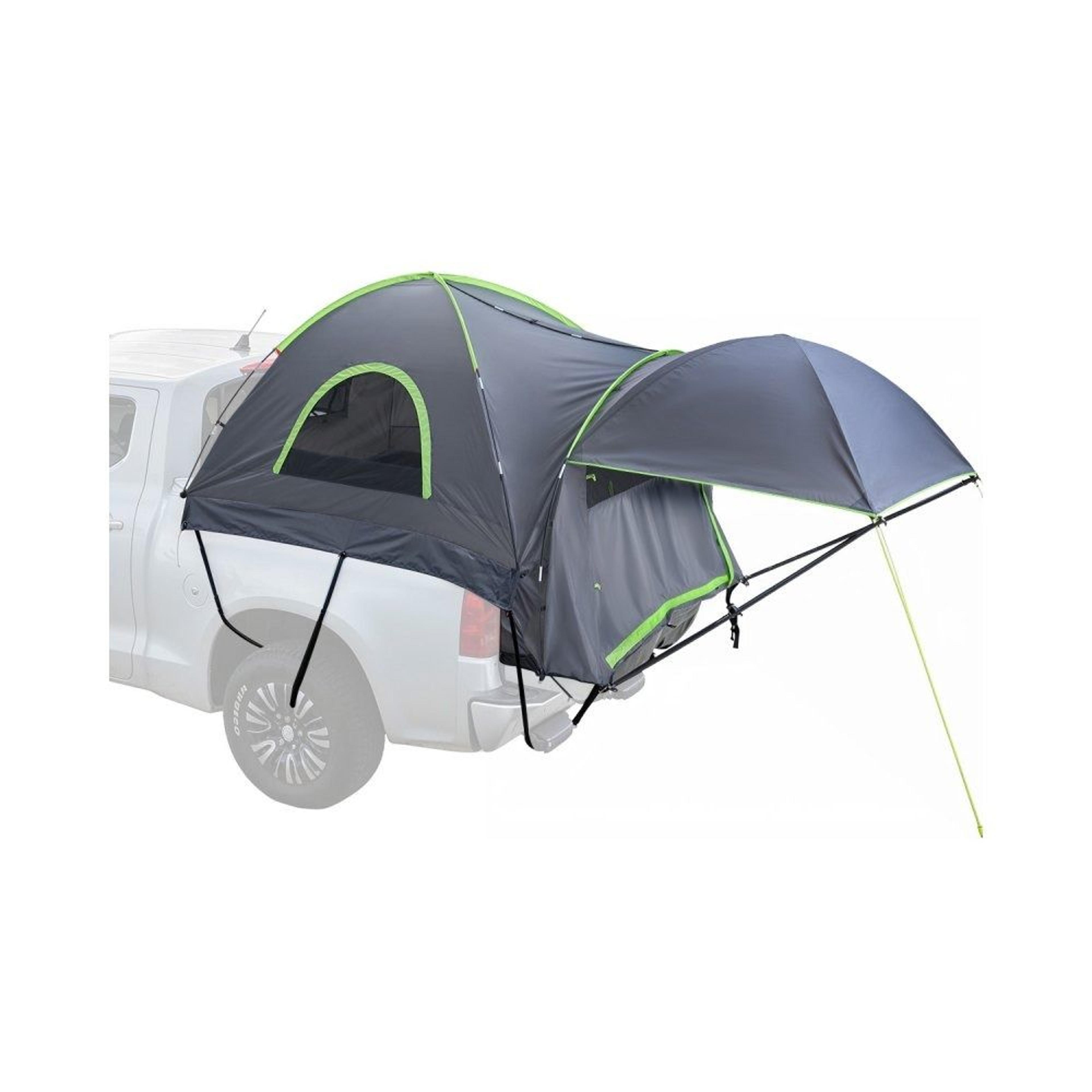 pickup truck bed tent for 5.0–5.2 ft beds with waterproof fabric and extendable awning