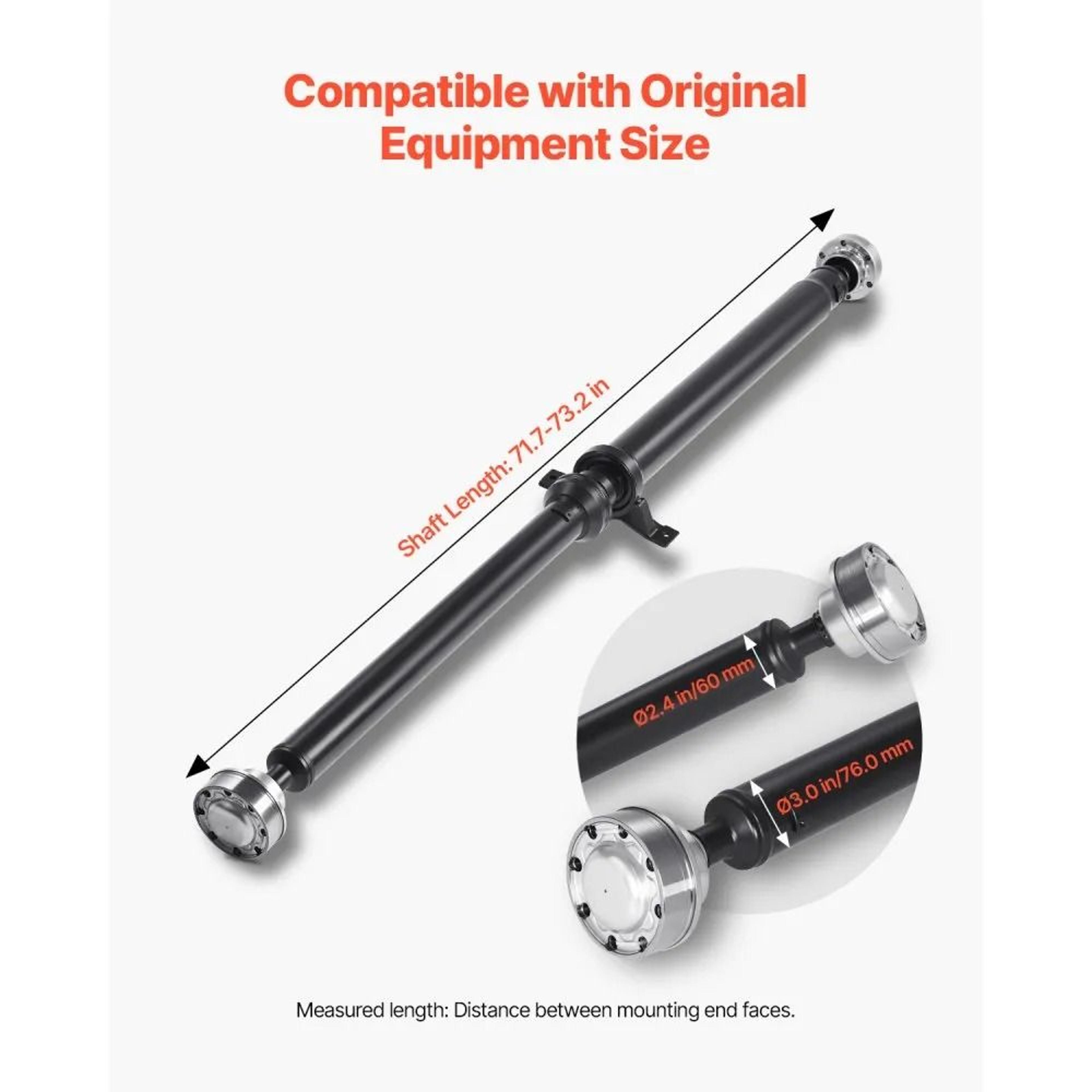 Rear Drive Shaft Assembly For 20152019 Dodge Challenger V6 36L 5