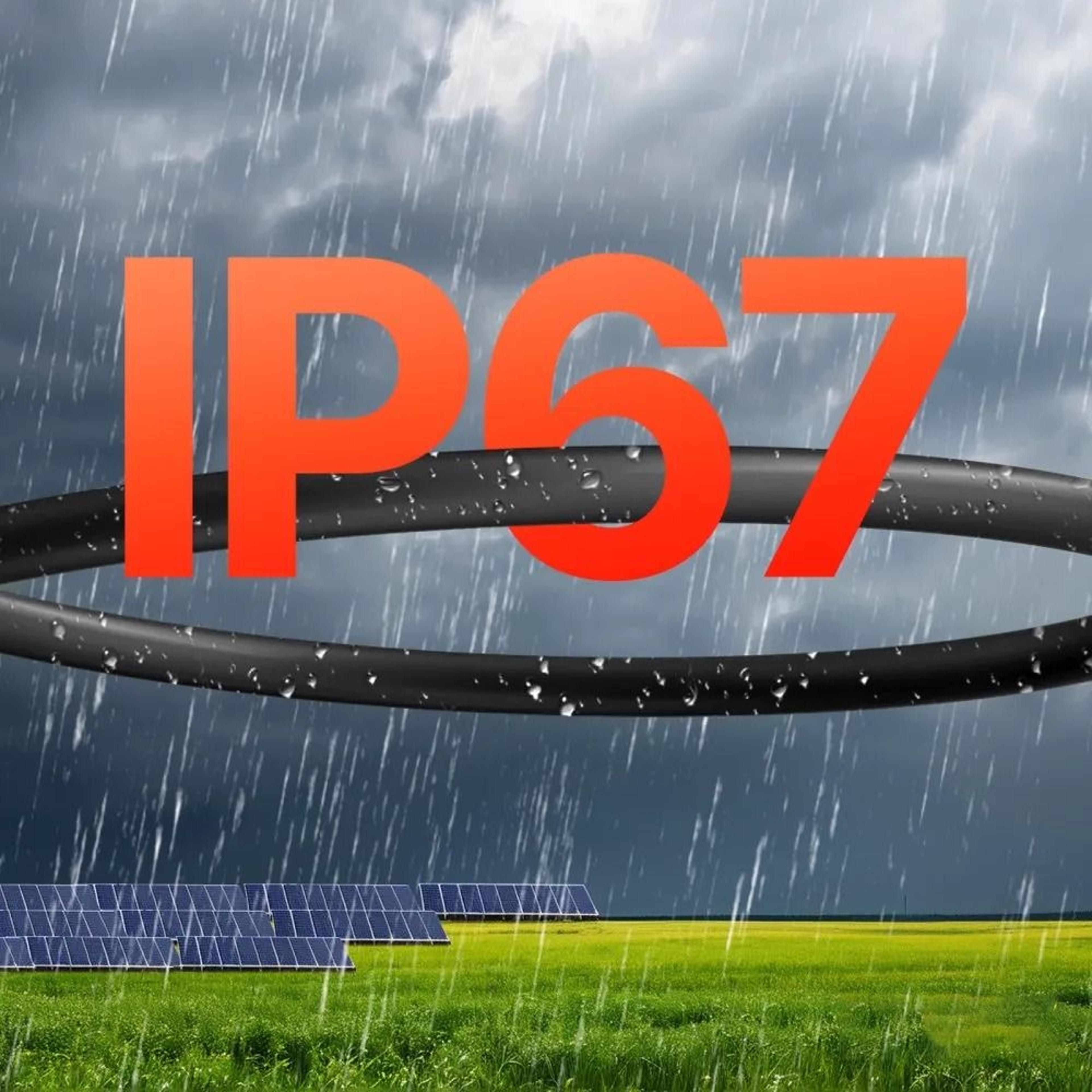 100FT Solar Panel Extension Cable 10AWG Waterproof Tinned Copper PV Wire 6