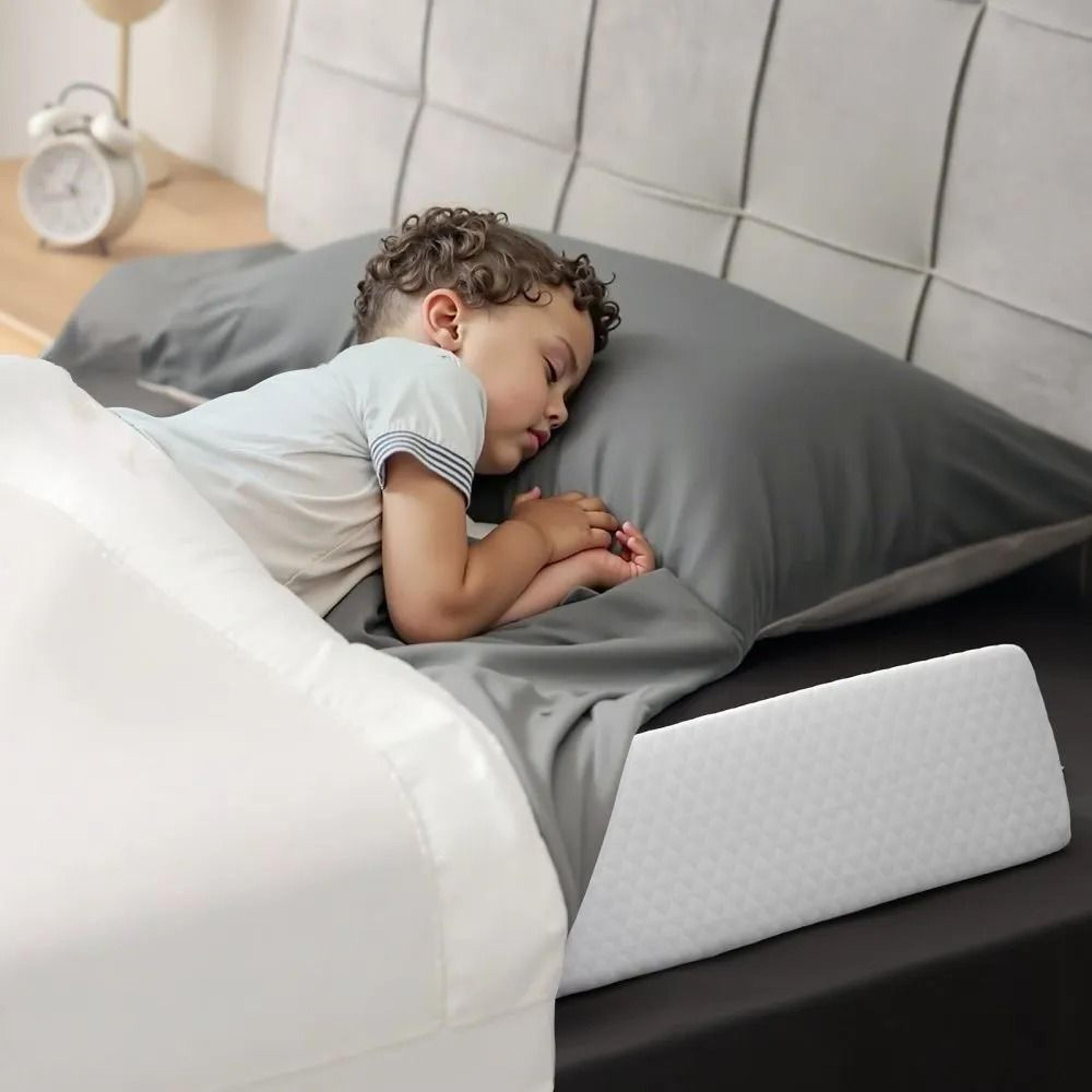 56Inch Toddler Bed Bumper With NonSlip Base And Washable Cover 5