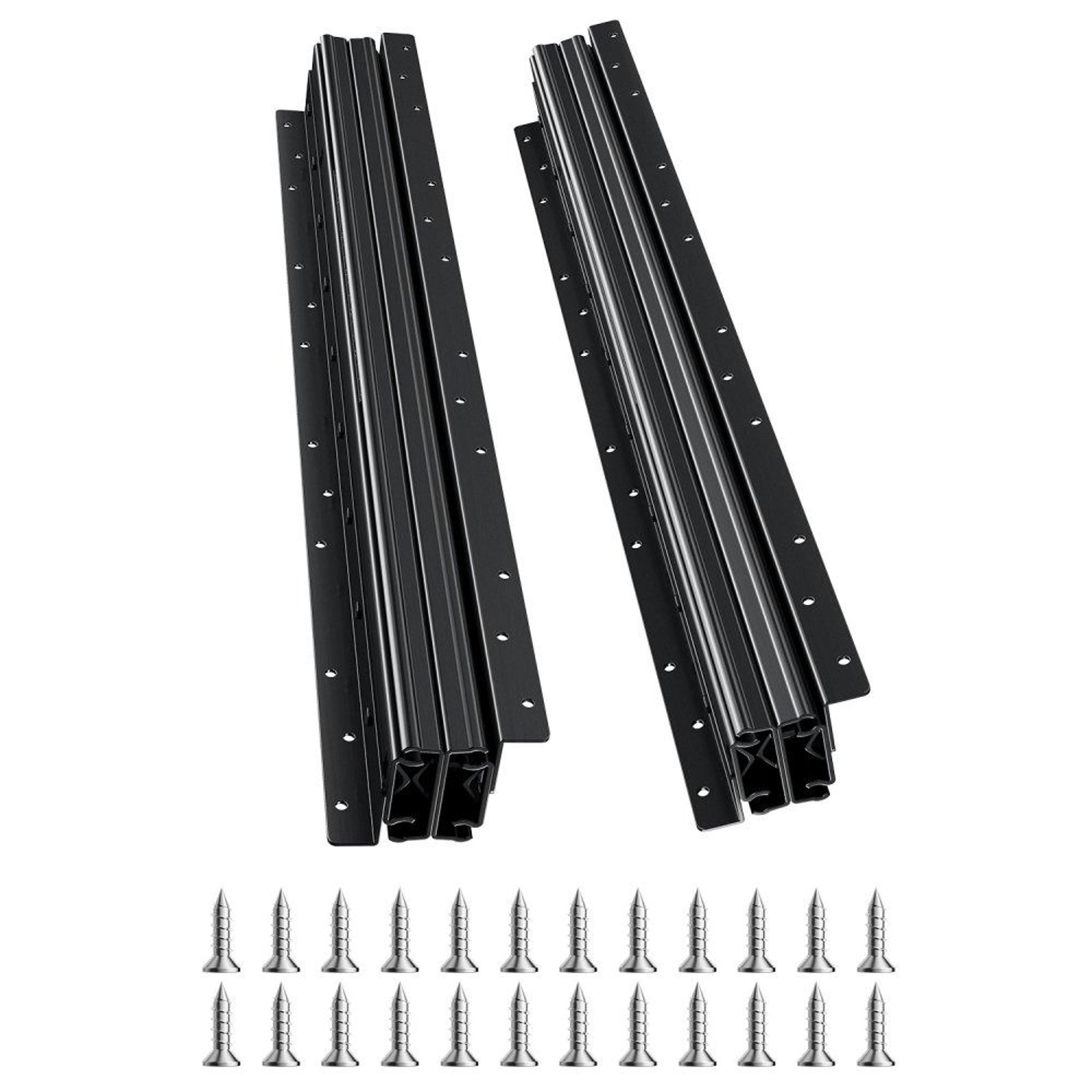heavy duty undermount drawer slides with full extension and 260 lb capacity