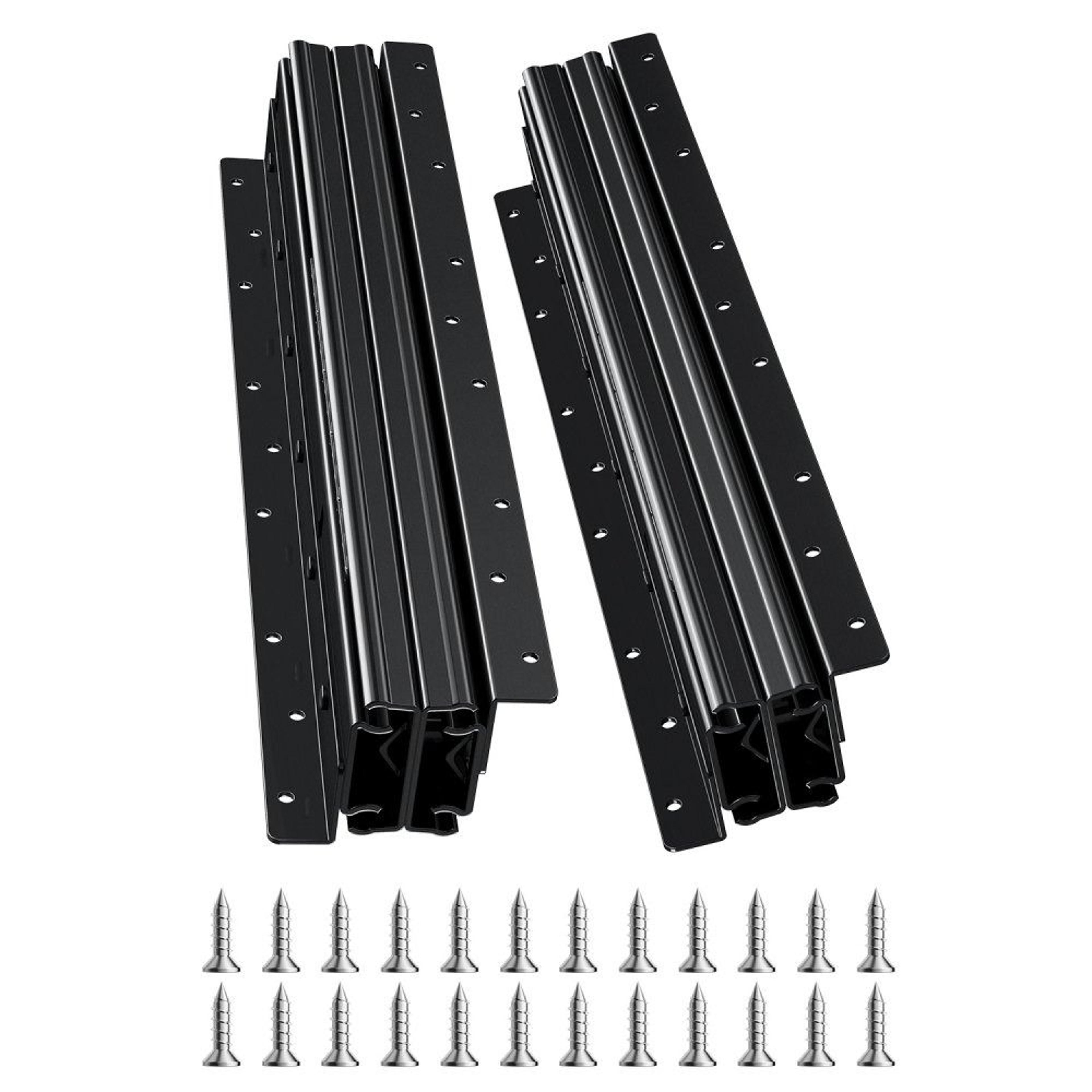 heavy duty undermount drawer slides 16 inch full extension 260 lb capacity