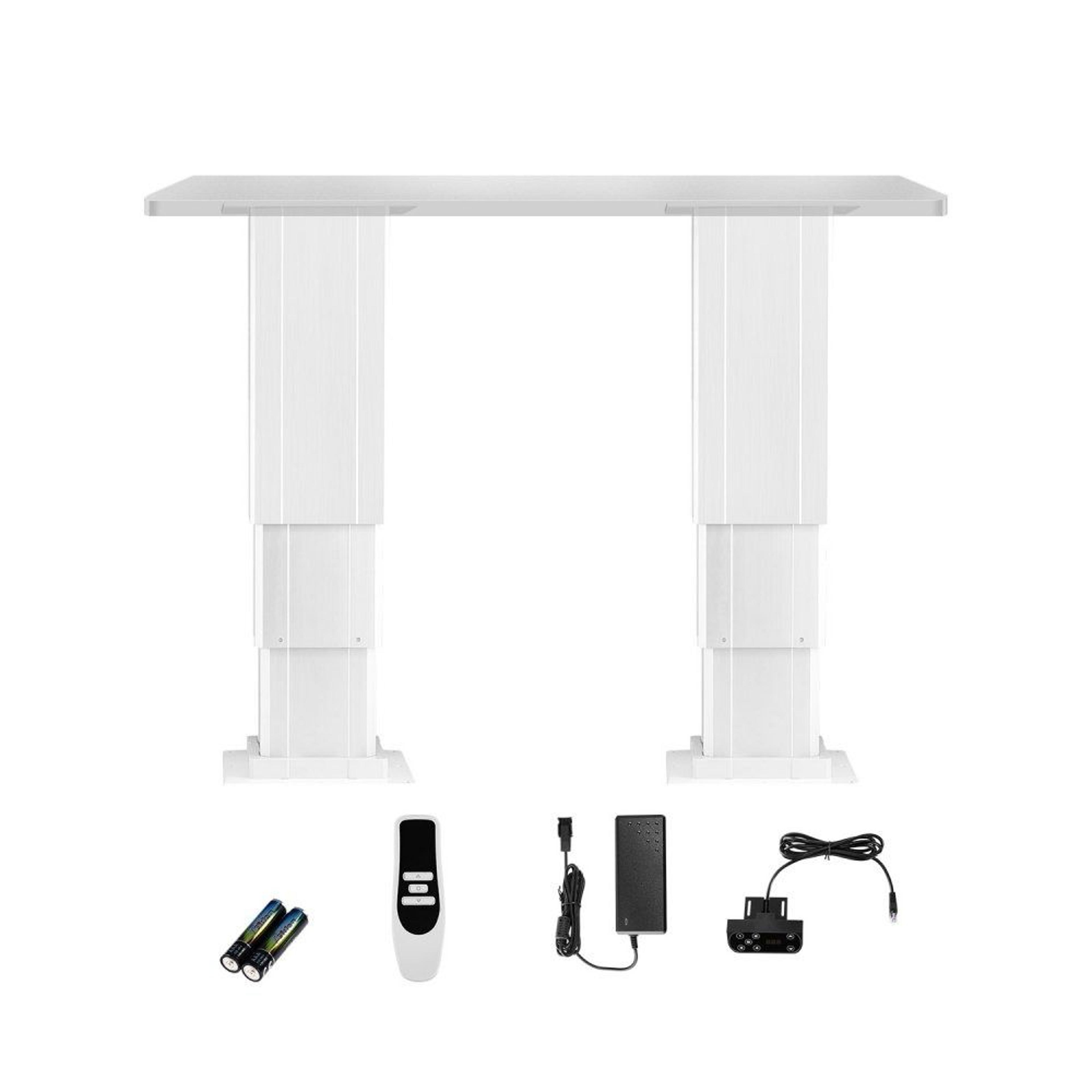 electric lifting column system with 260 lbs capacity and adjustable height