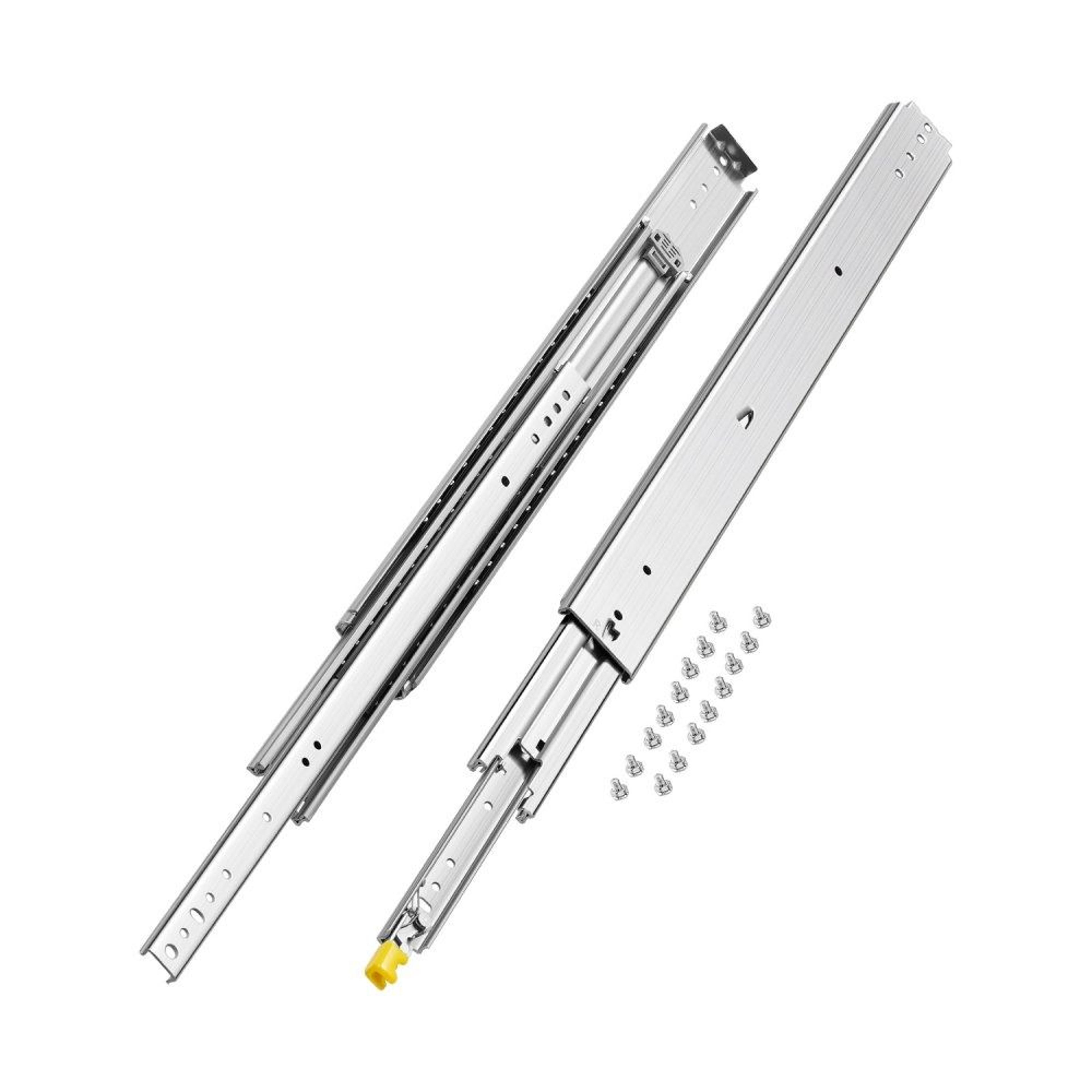 heavy duty locking drawer slides 30 inch full extension 500 lb capacity