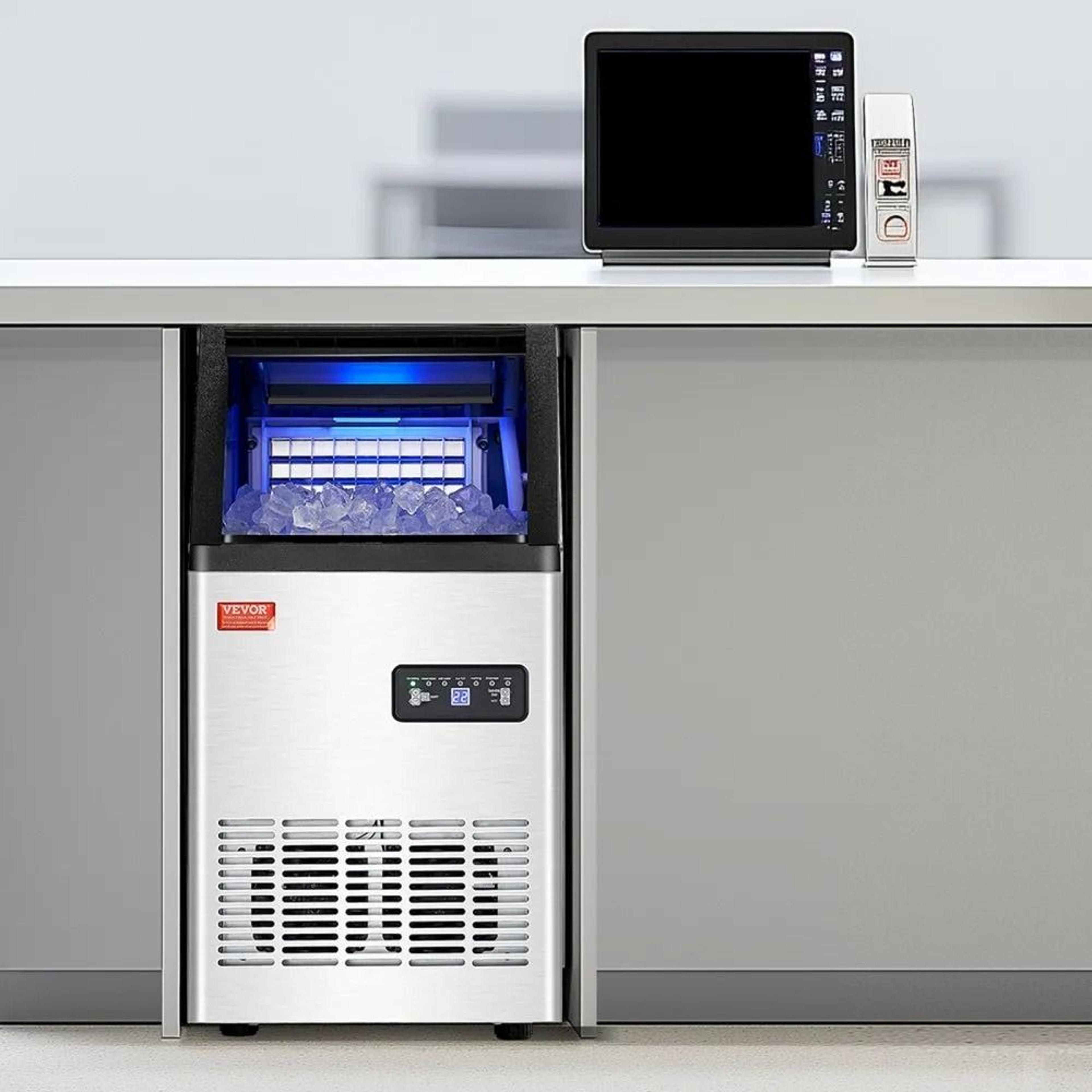 Commercial Ice Maker Machine 100 LbsDay With 16 Lb Storage And SelfCleaning 6