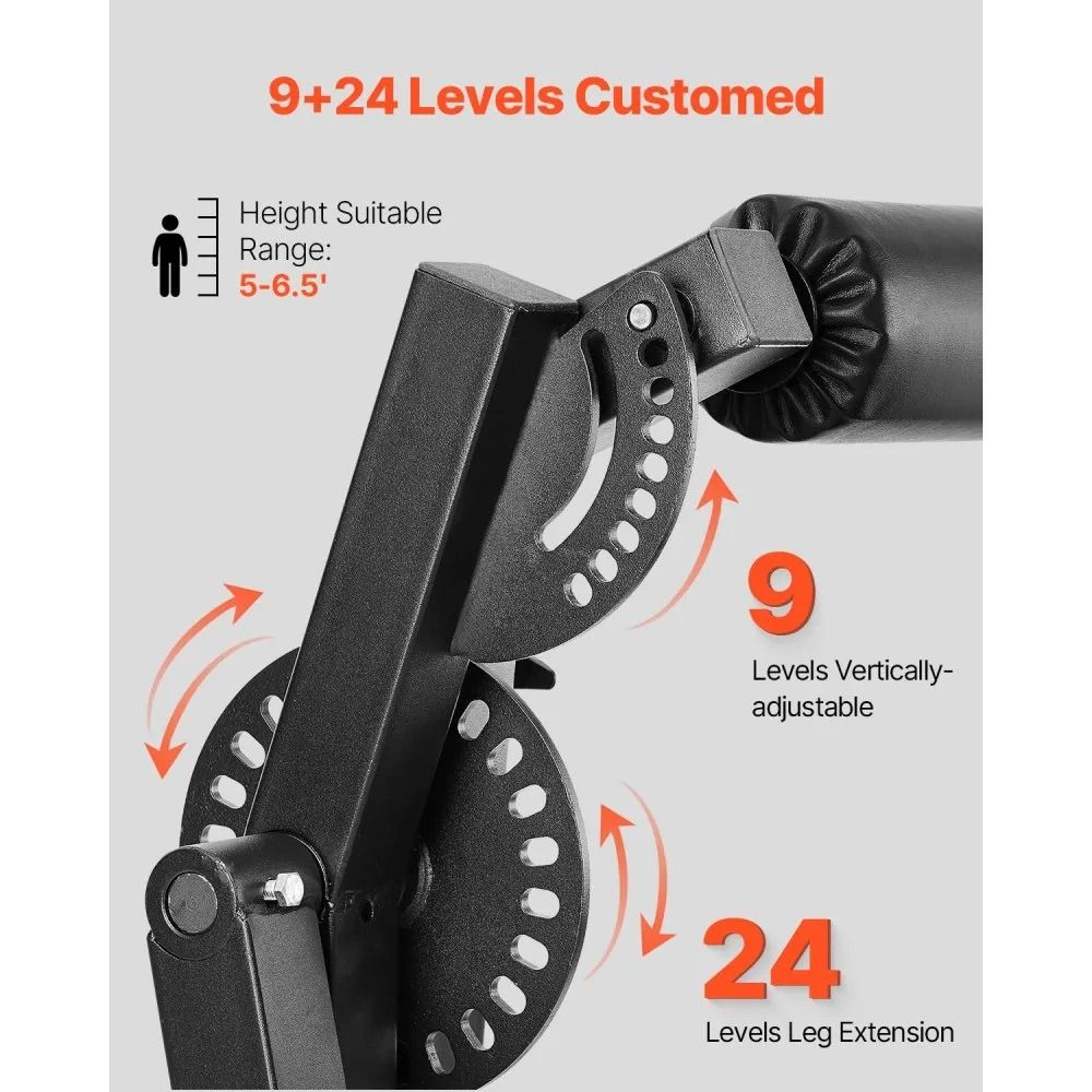 Leg Extension And Curl Machine With 700 Lbs Capacity Adjustable Workout Bench 3